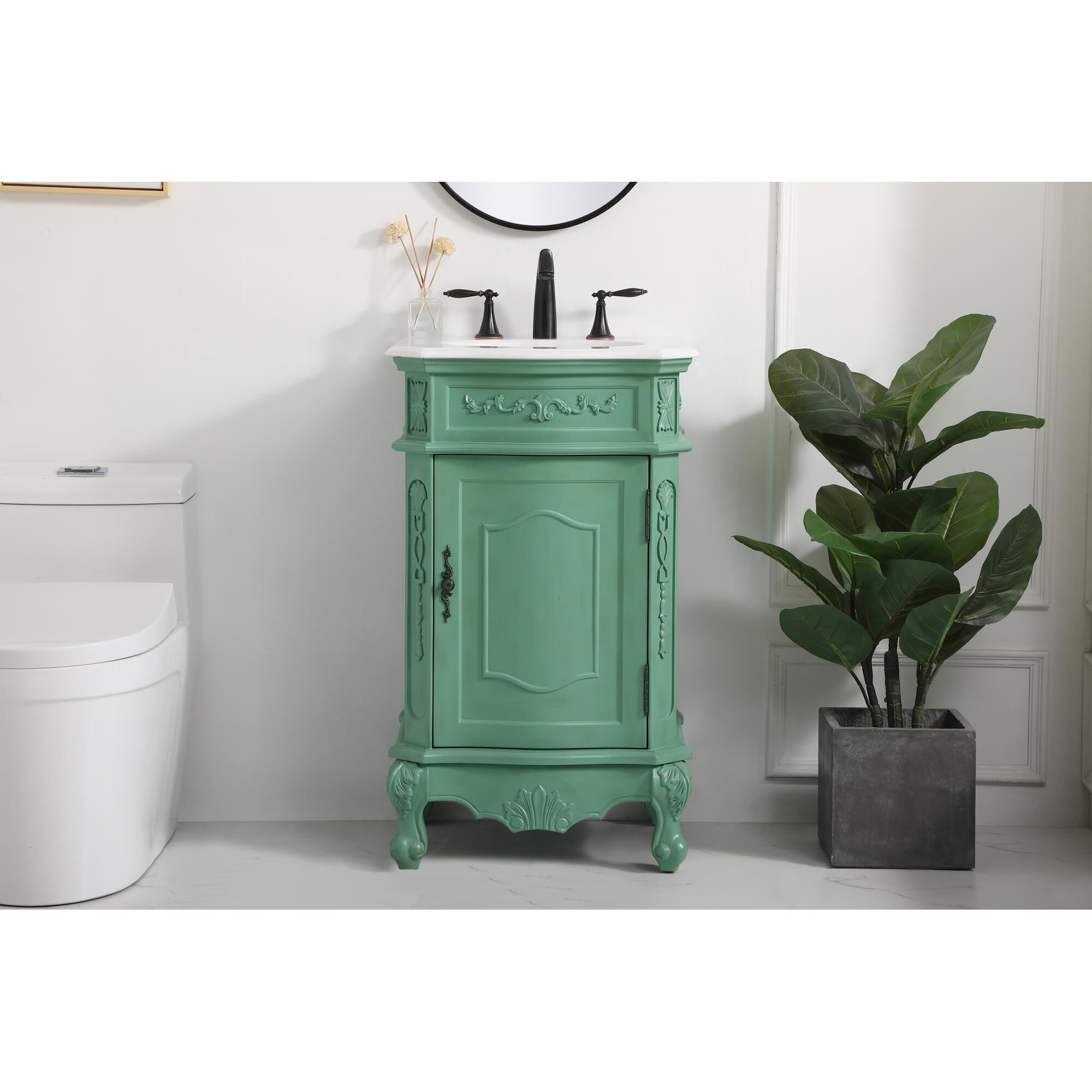 Shown in Vintage Mint finish