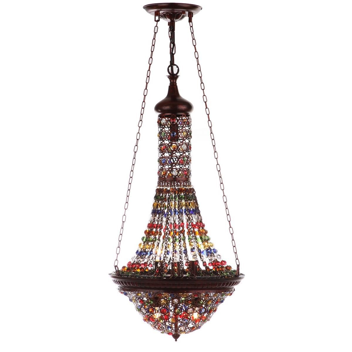 Moroccan Gentle 15 Inch Large Pendant by Safavieh