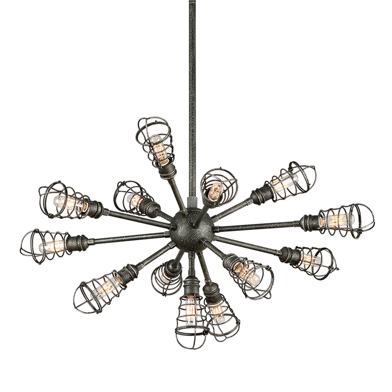 Conduit 32 Inch Chandelier by Troy Lighting