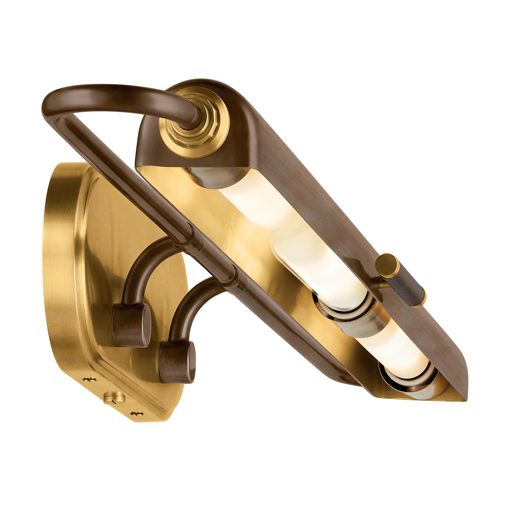 Shown in Lacquered Bronze finish and Metal shade