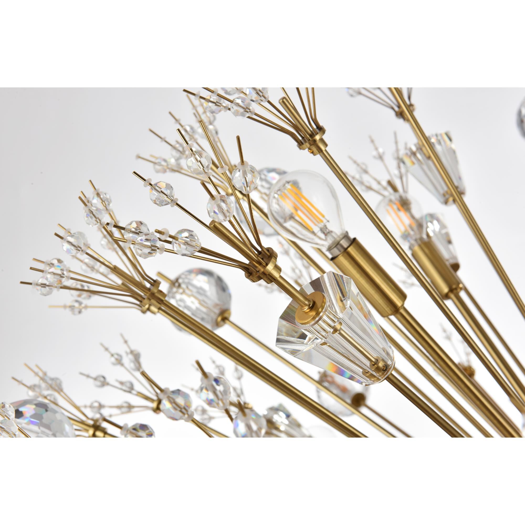 Vera 44 Inch Large Pendant by Elegant Lighting