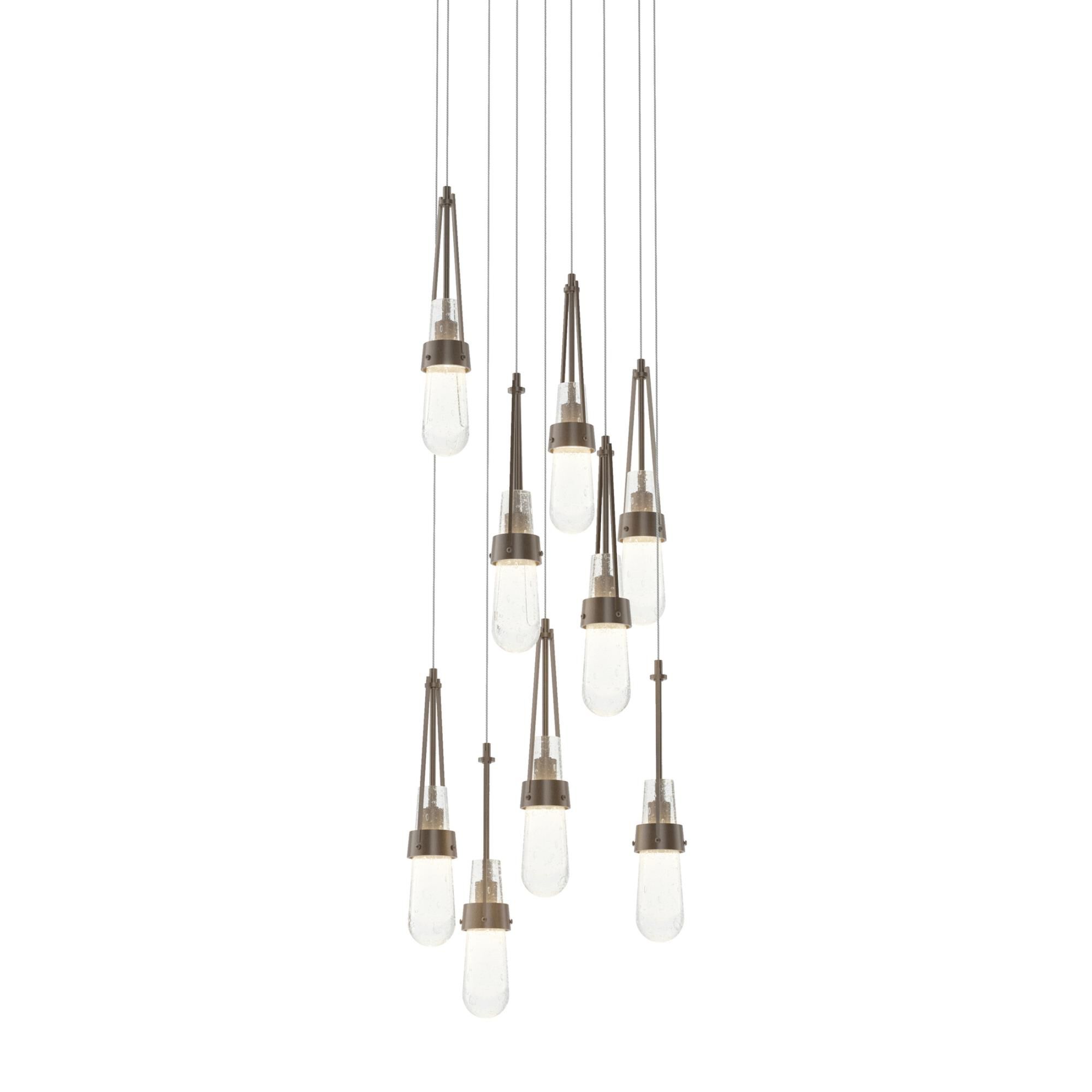 Link 21 Inch Multi Light Pendant by Hubbardton Forge