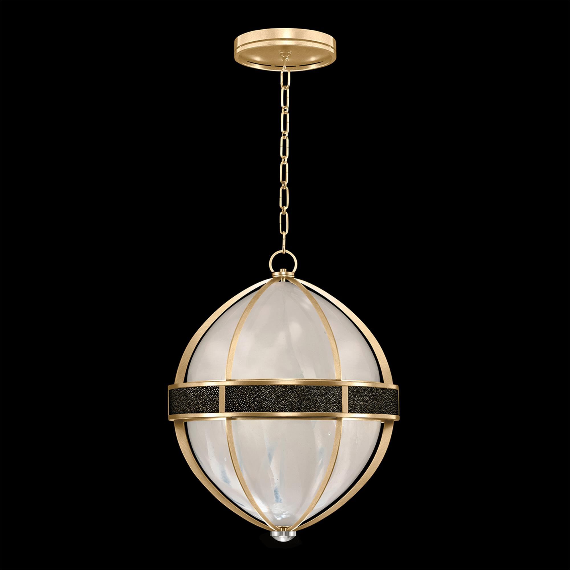 Shown in Gold Leaf and Nickel  finish and Black Knight accent