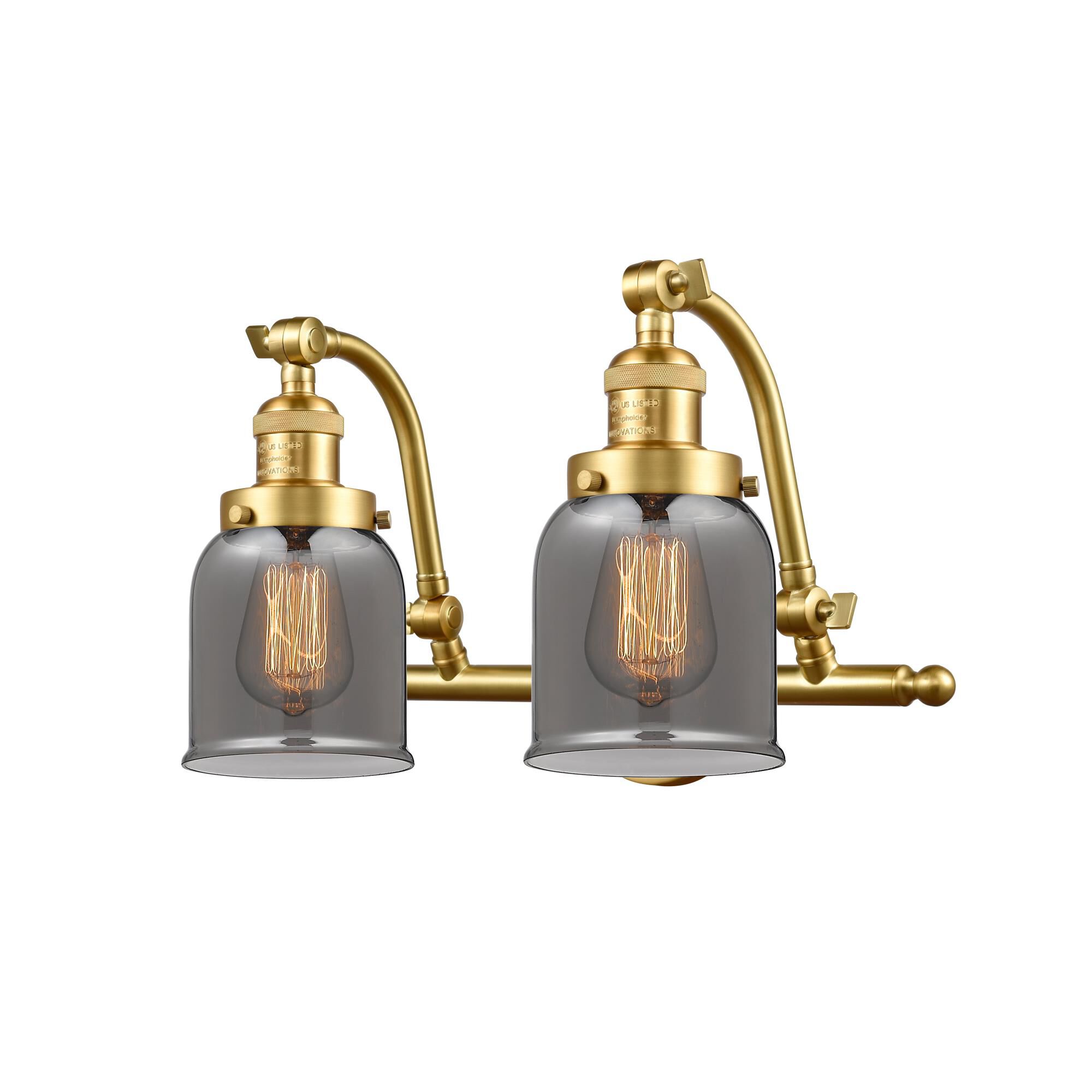 Bruno Marashlian Small Bell 18 Inch 2 Light Bath Vanity Light by Innovations Lighting