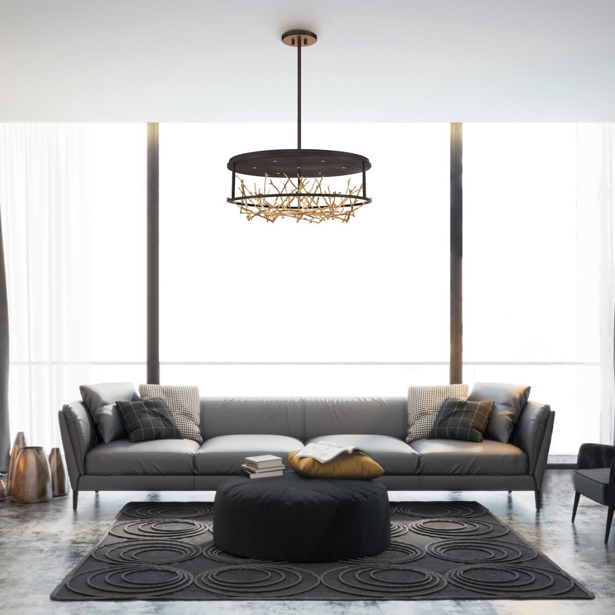 Aerie LED Large Pendant by Eurofase Lighting