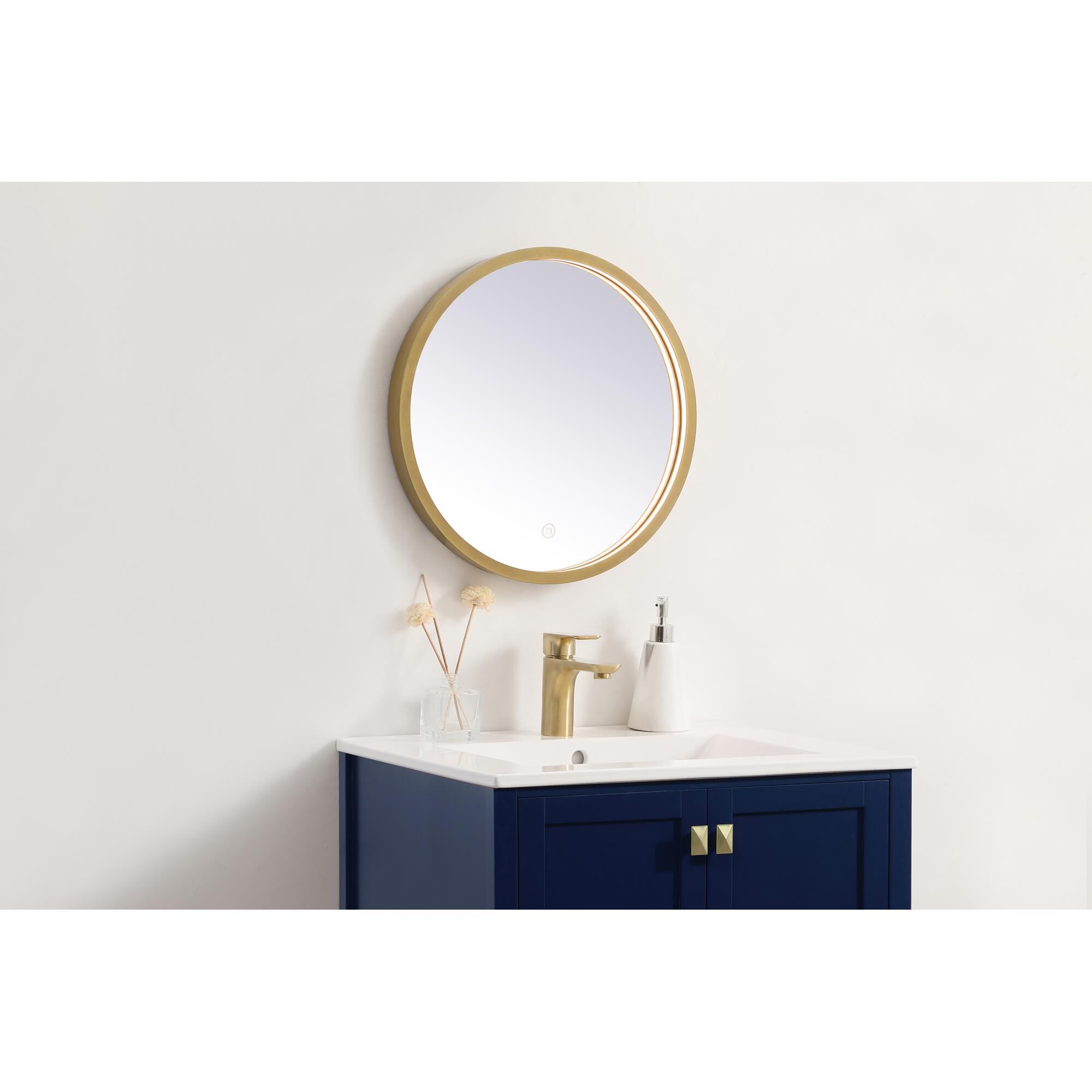 Pier LED Lighted Mirror by Elegant Decor