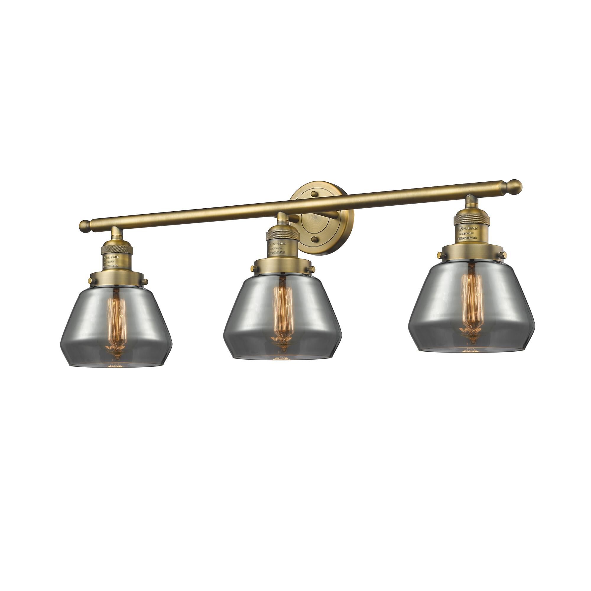 Bruno Marashlian Fulton 30 Inch 3 Light Bath Vanity Light by Innovations Lighting