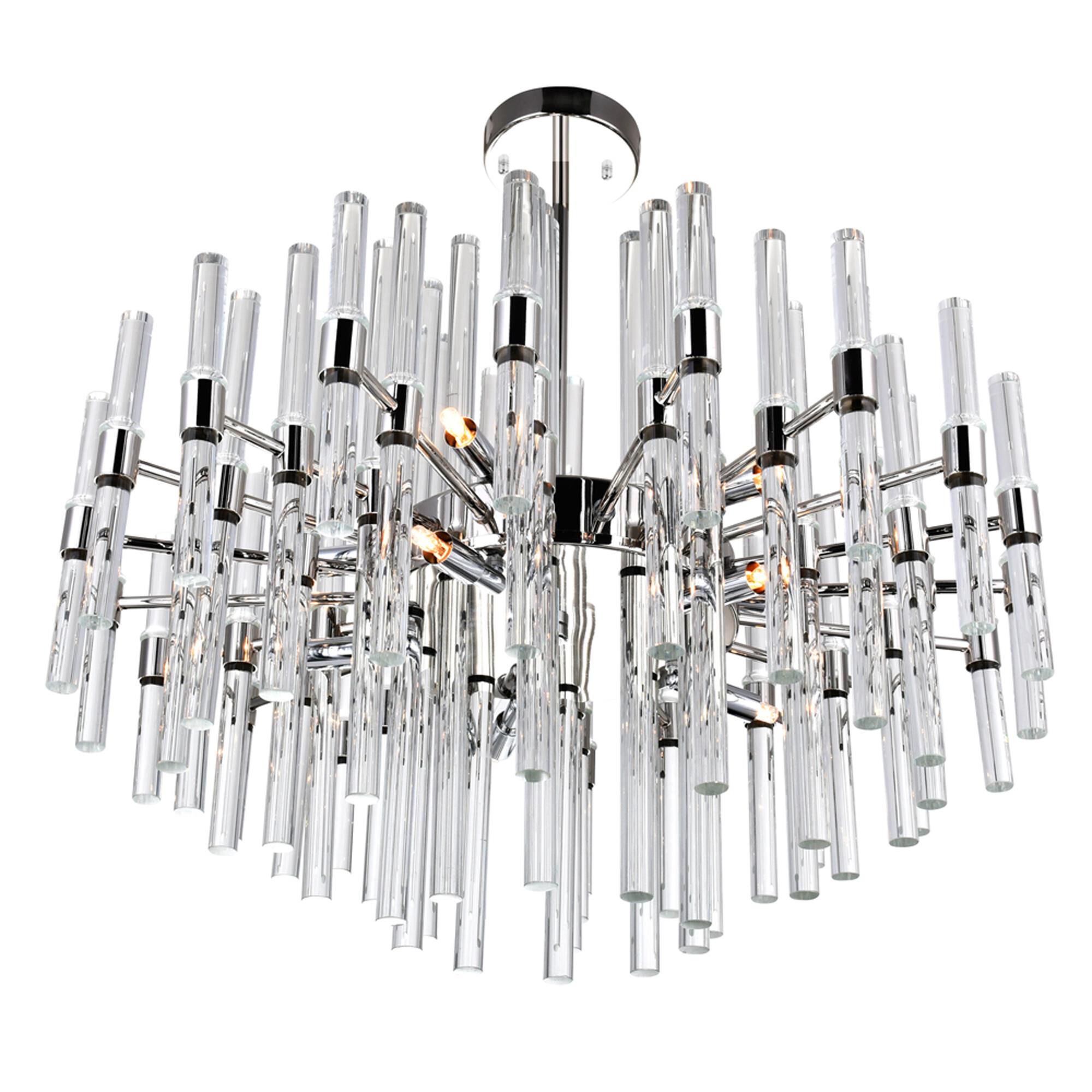 Miroir 26 Inch 10 Light Chandelier by CWI Lighting
