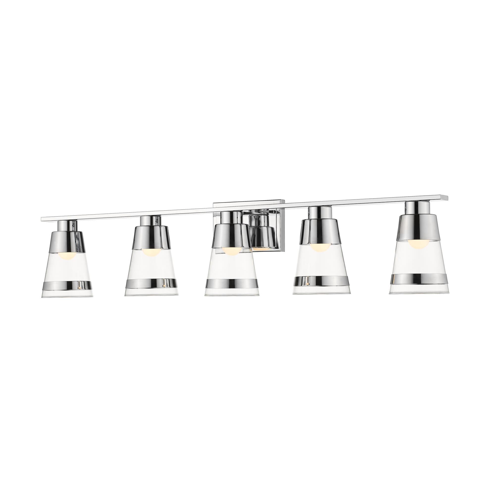 Ethos 40 Inch 5 Light LED Bath Vanity Light by Z-Lite