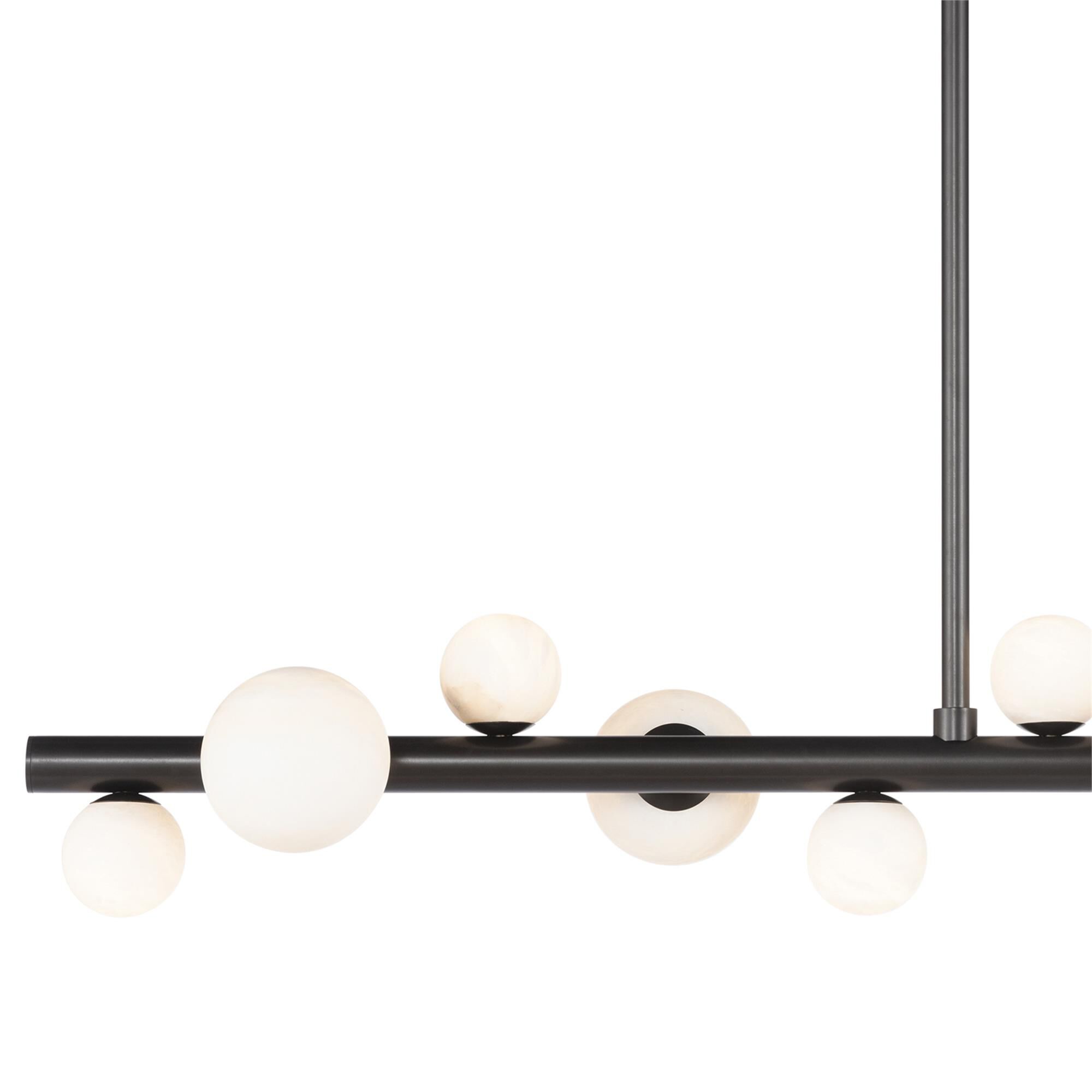 Shown in Oil Rubbed Bronze finish and - None - shade