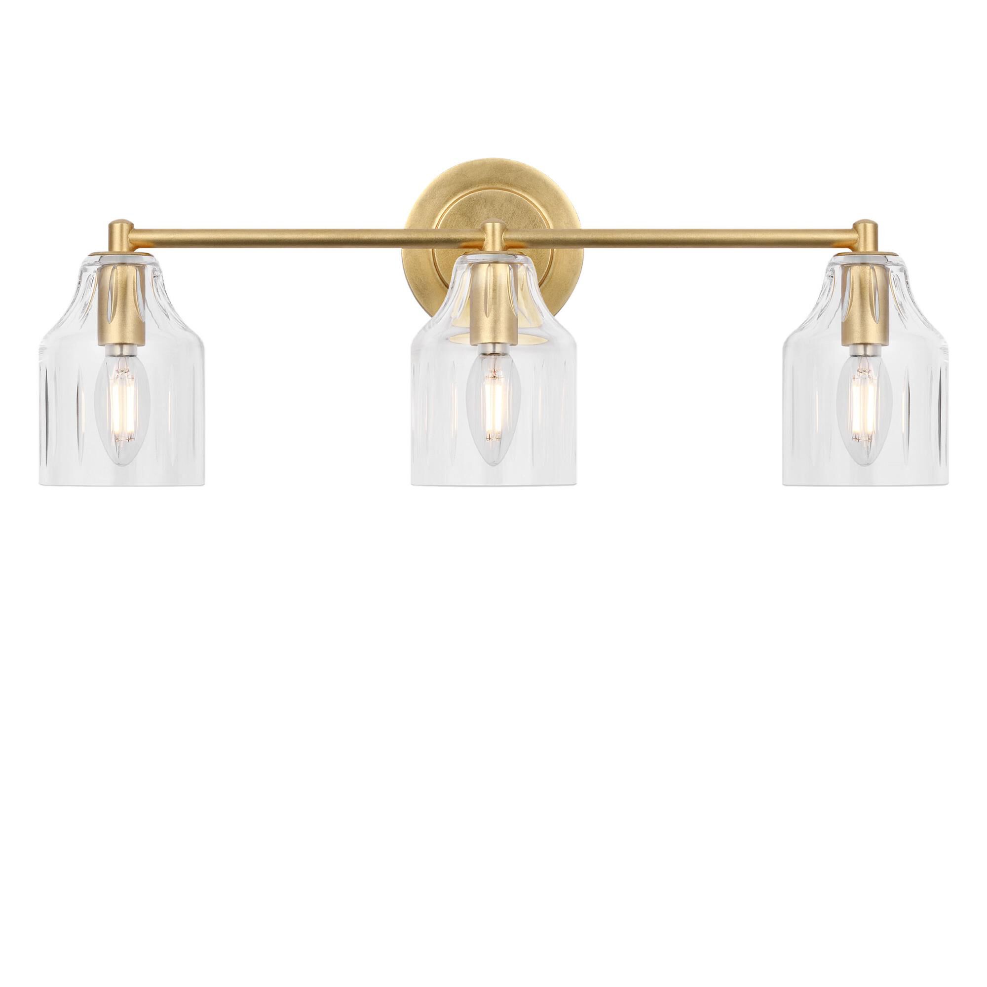Alexa Hampton Augusta 22 Inch 3 Light Bath Vanity Light,
