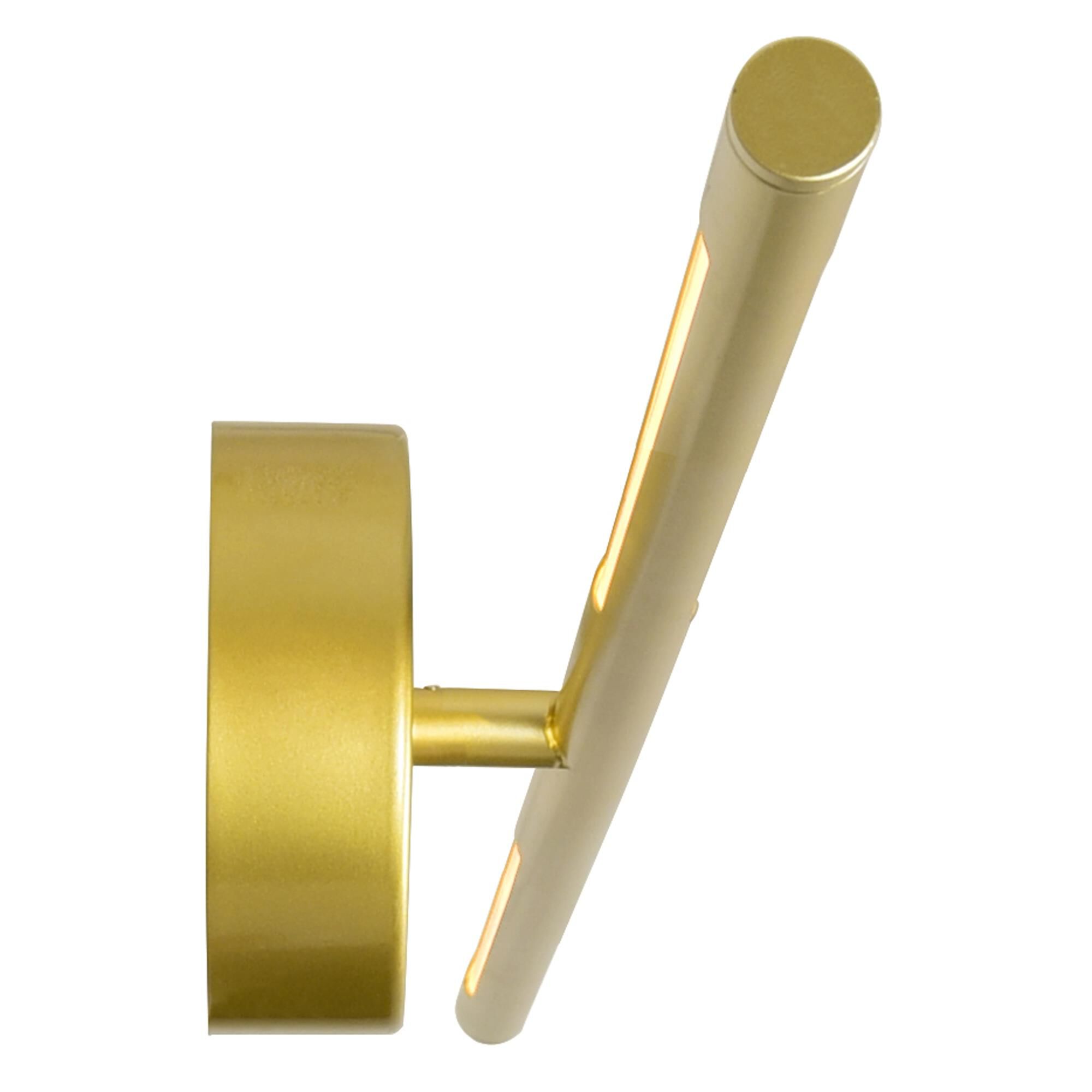 Shown in Satin Gold finish