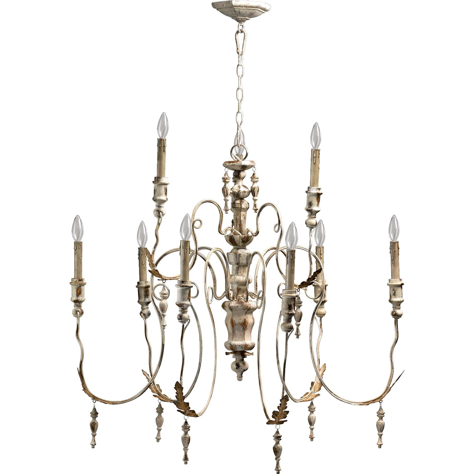 Salento 32 Inch 9 Light Chandelier by Quorum International