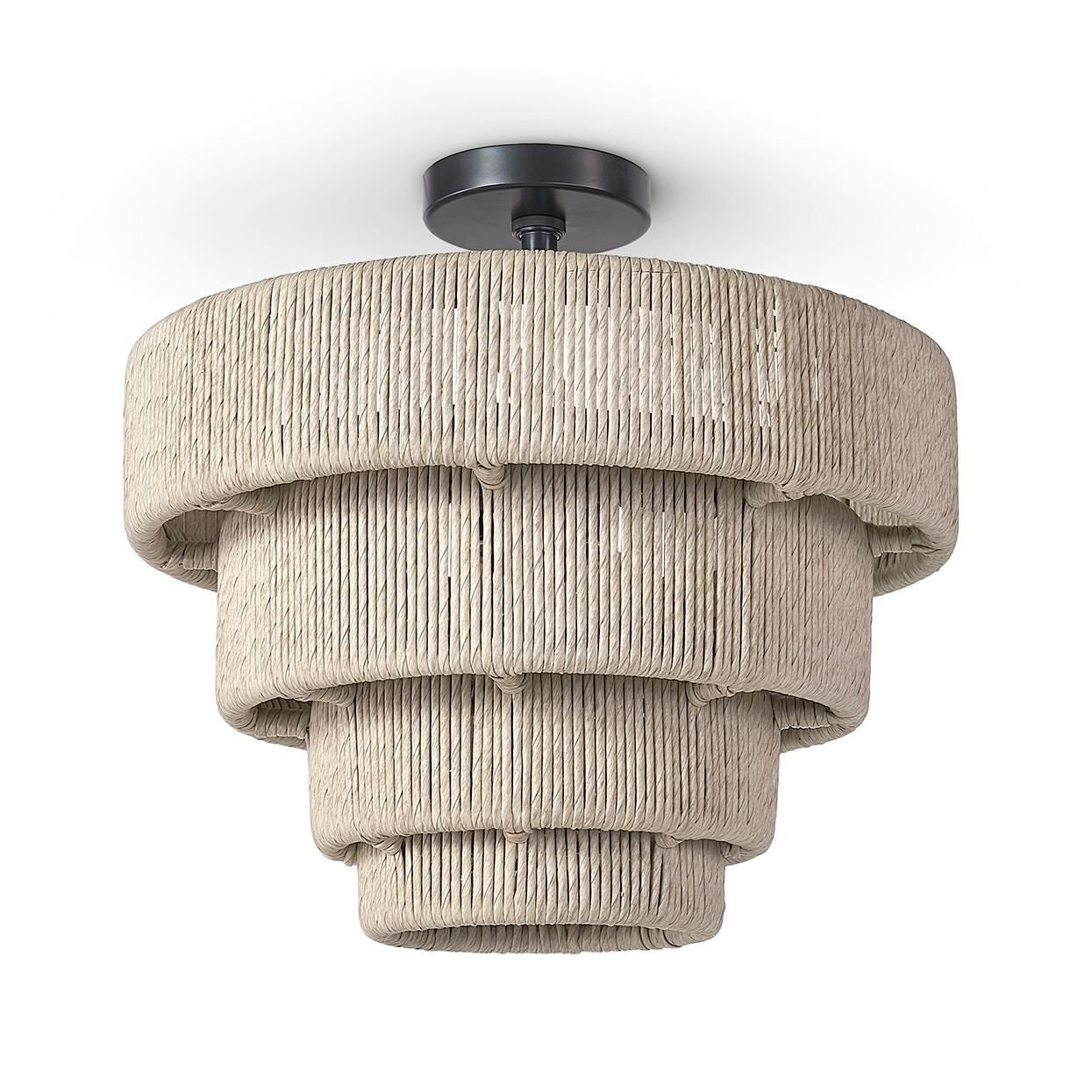 Everly 18 Inch Outdoor Flush Mount by Palecek