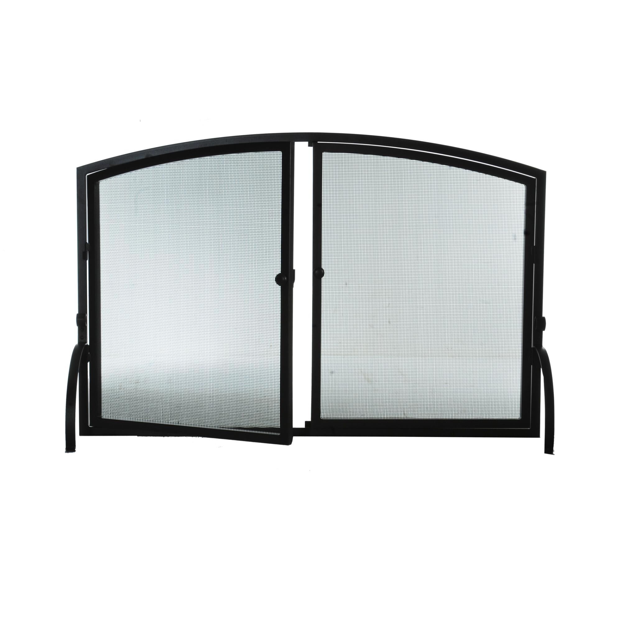 Simple Fireplace Screen by Meyda Lighting