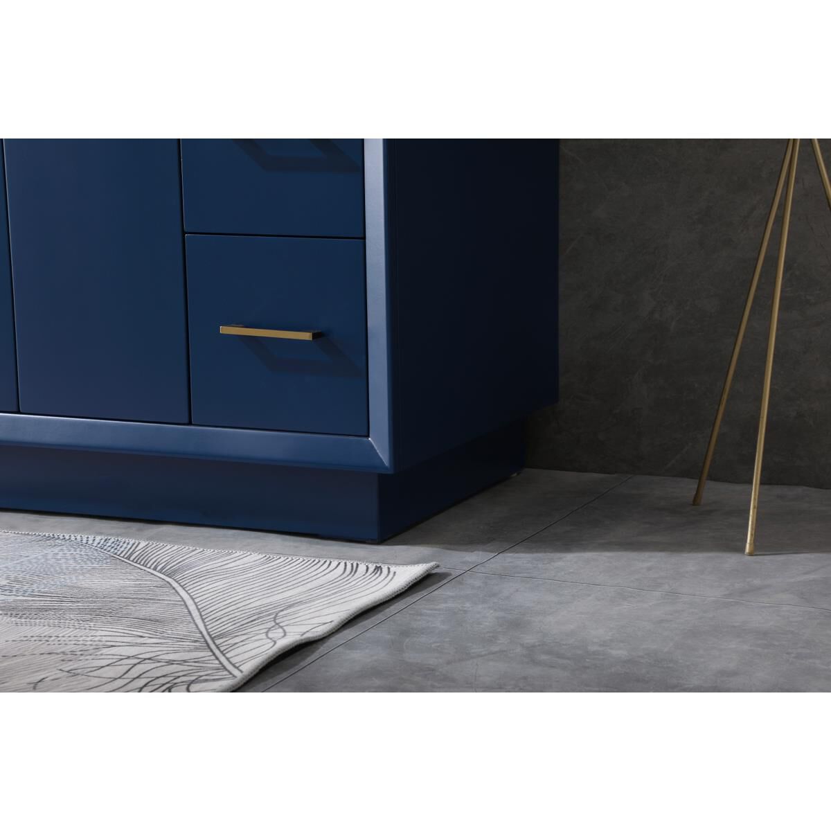 Shown in Blue finish