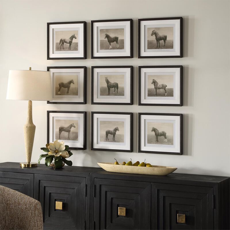 Grace Feyock Equine Dynasty 14 Inch Print by Uttermost