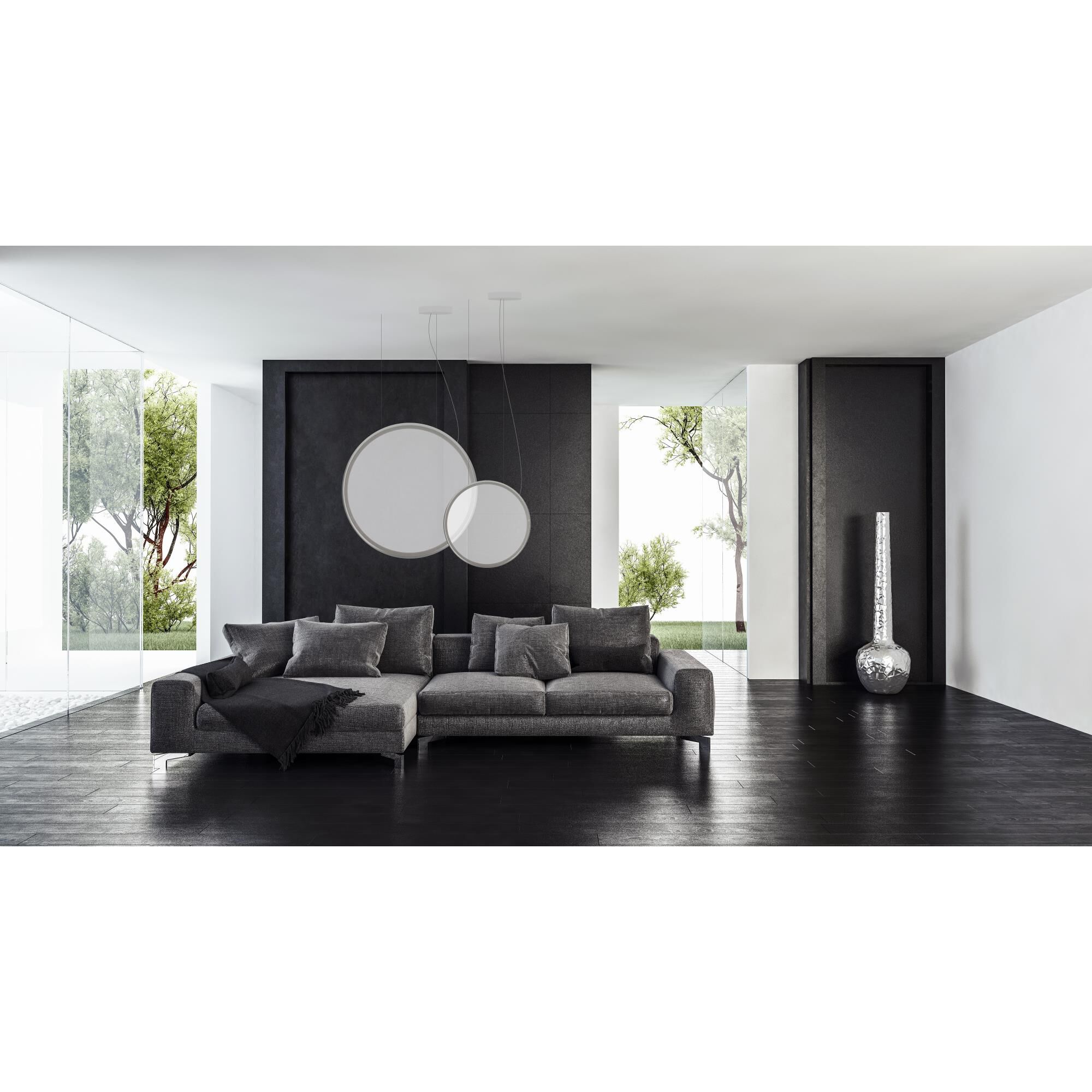 Artemide Ernesto Gismondi Discovery 39 Inch LED Large Pendant