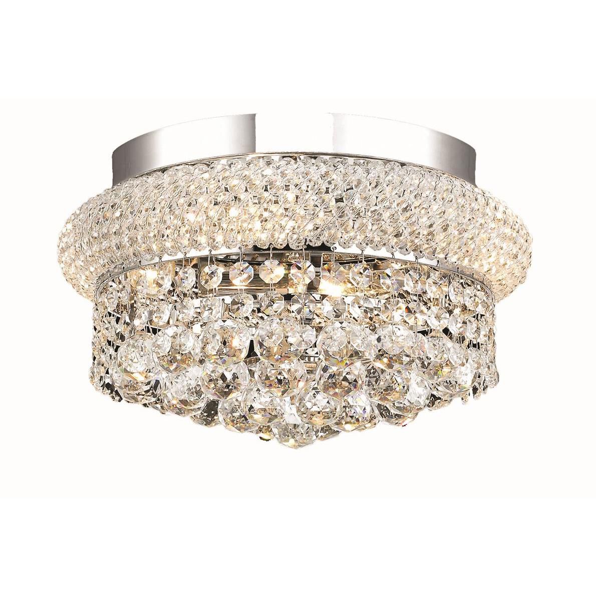 Primo 12 Inch 4 Light Flush Mount by Elegant Lighting