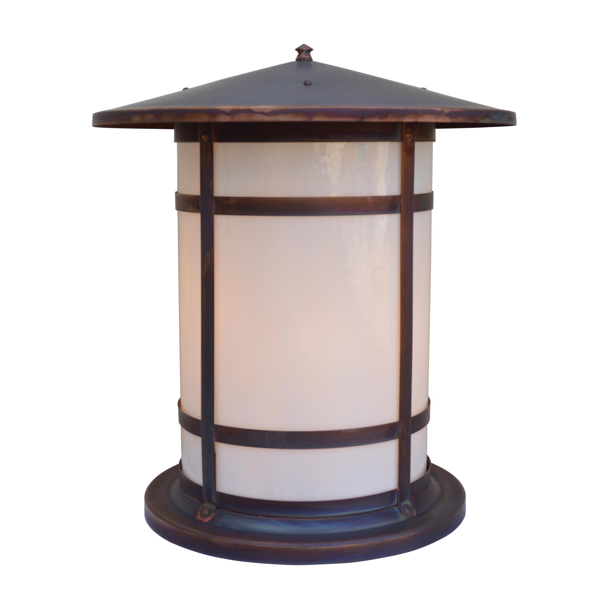 Berkeley 19 Inch Tall 1 Light Outdoor Pier Lamp by Arroyo Craftsman