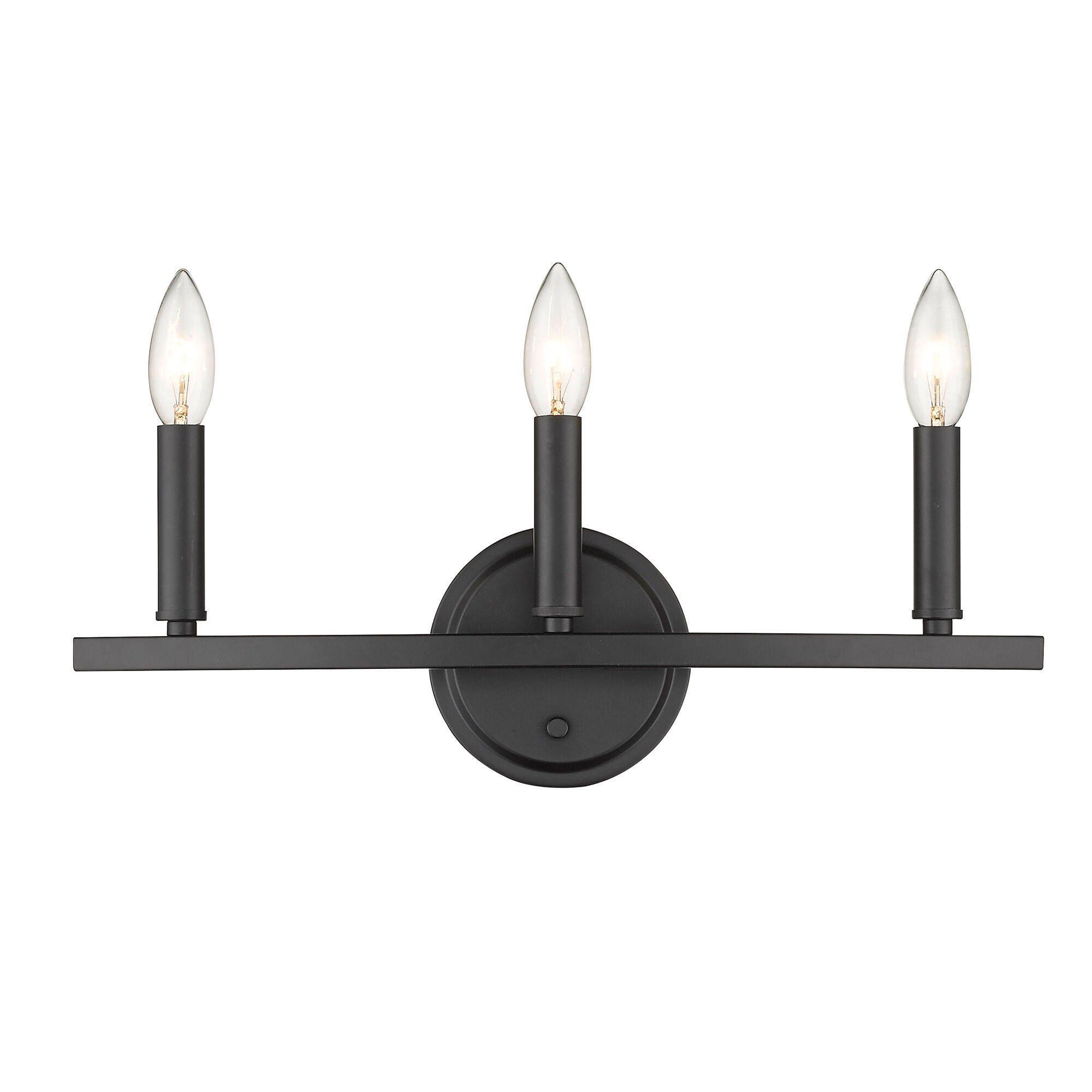 Shown in Matte Black finish and -- glass and -- shade