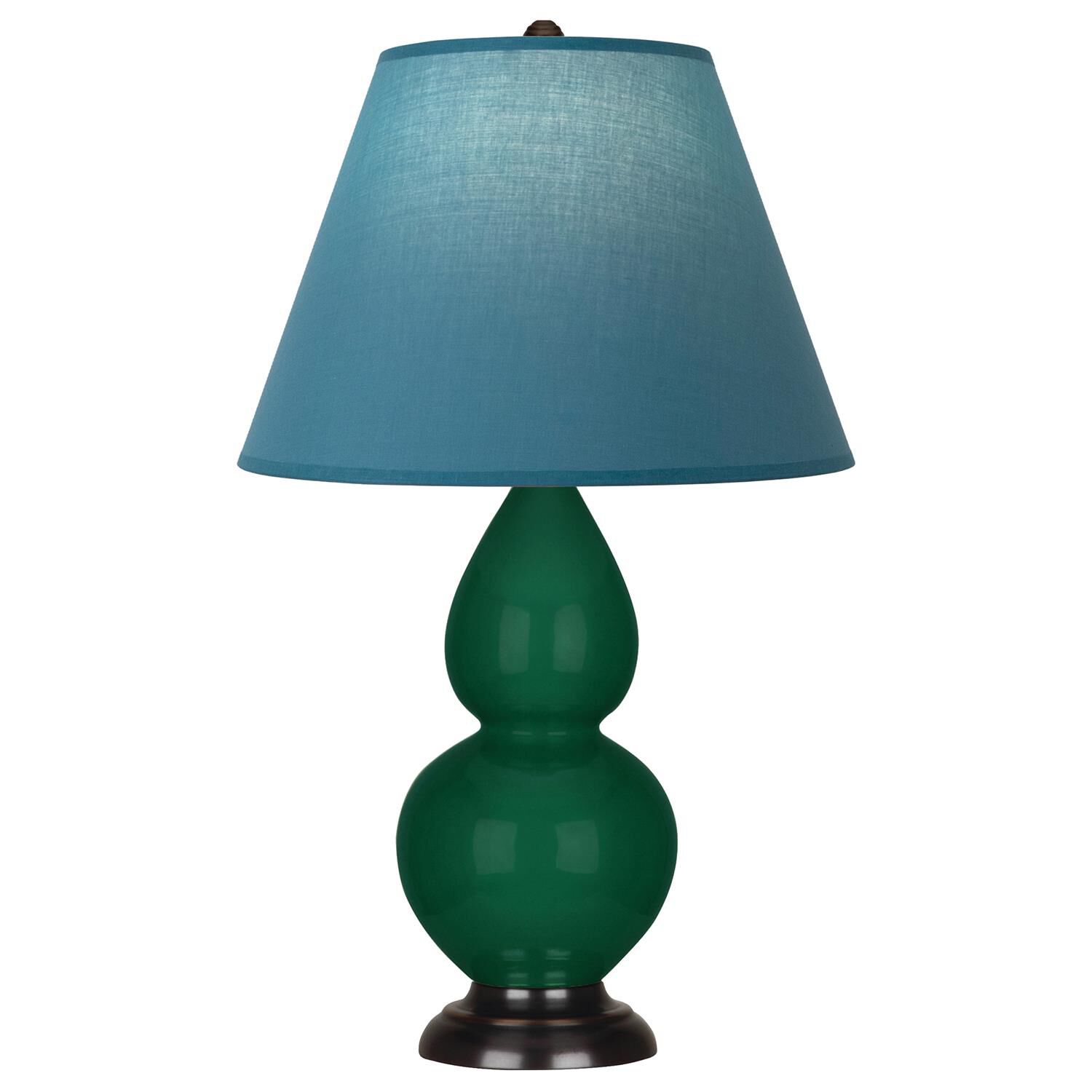 Shown in Jungle finish and Bright Blue and Gray shade and Deep Patina Bronze accent