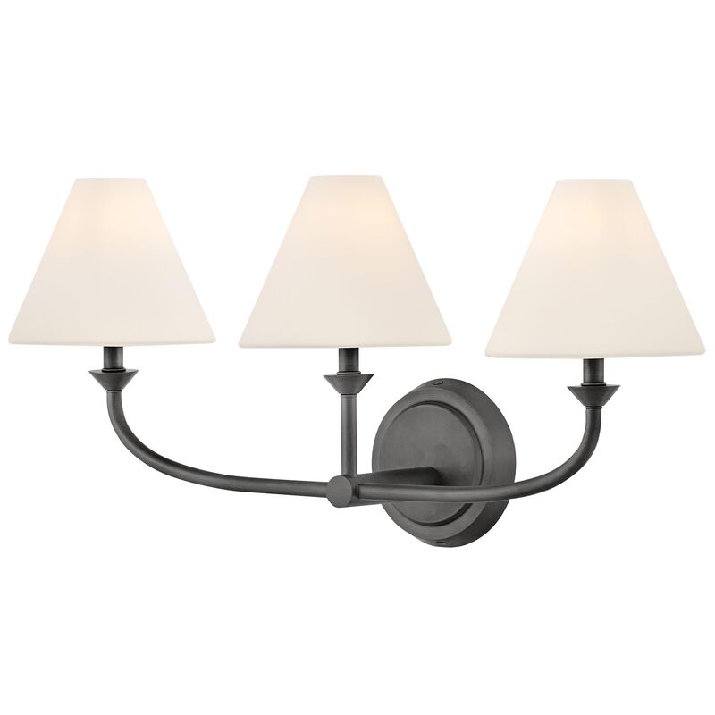 Greta 24 Inch 3 Light Bath Vanity Light by Hinkley