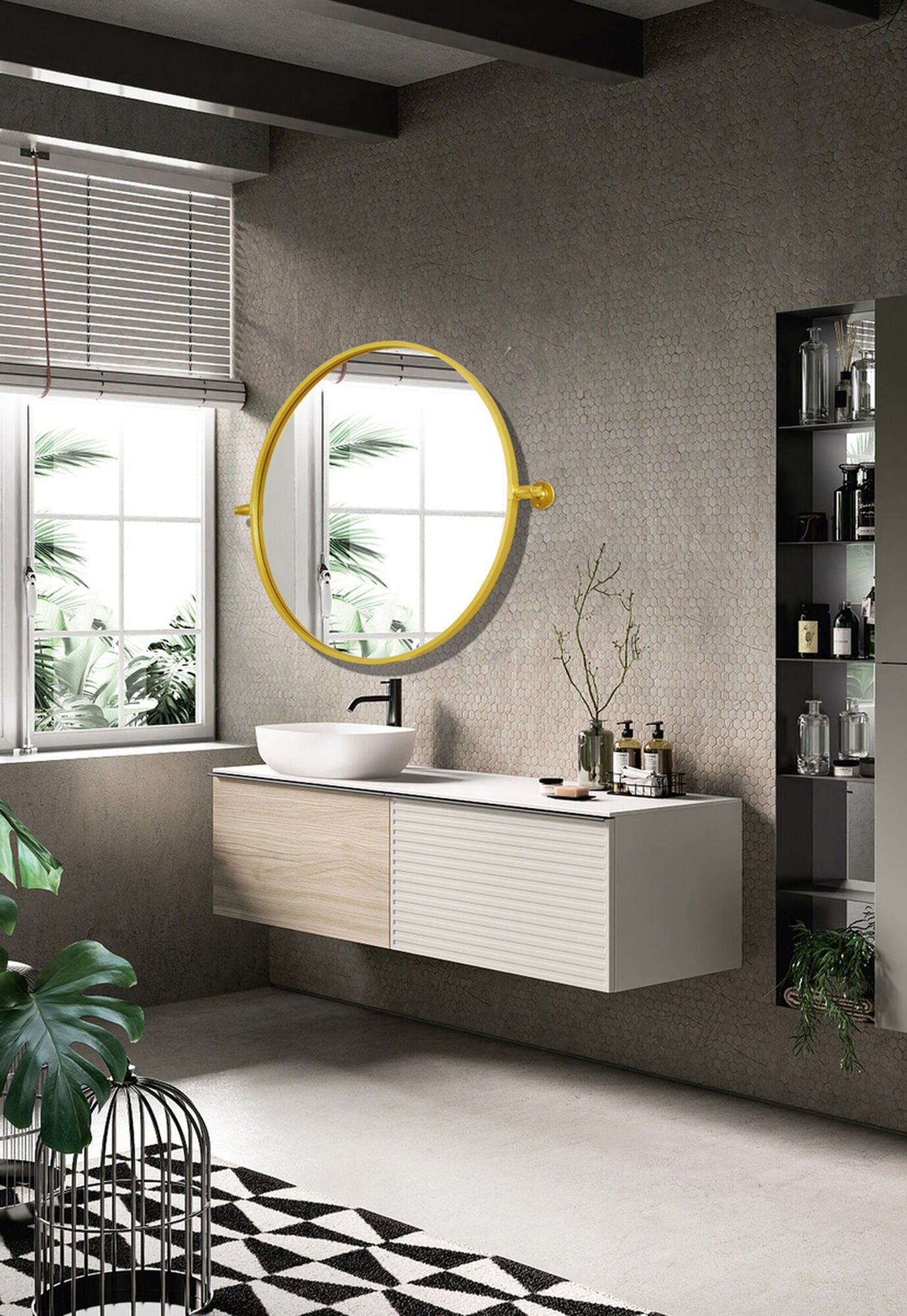 Everly 24 Inch Decorative Mirror,
