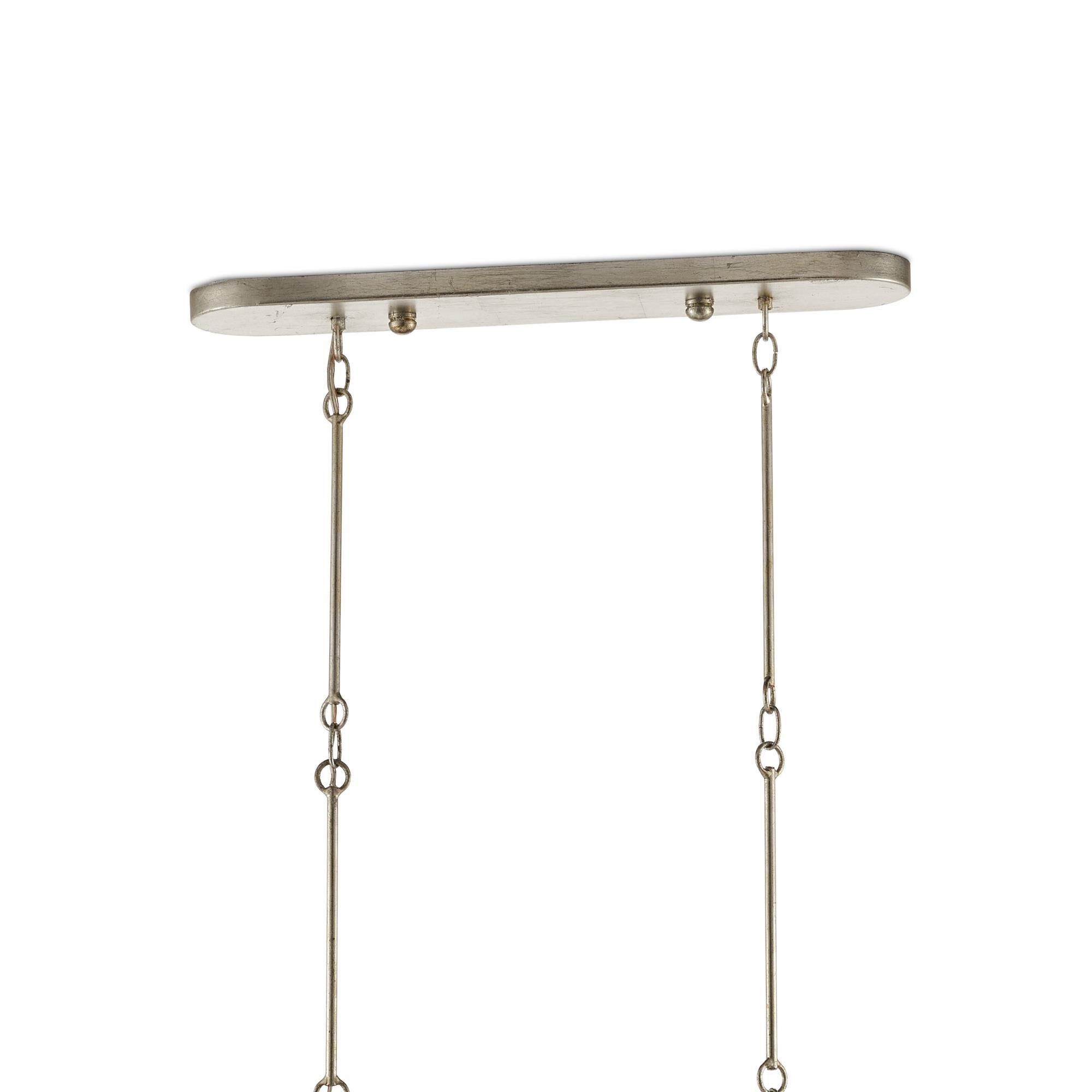 Shown in Contemporary Silver Leaf finish