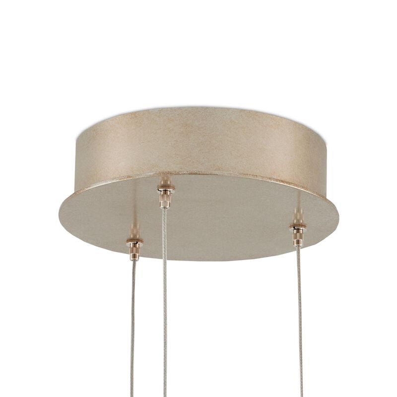 Virtu 8 Inch Multi Light Pendant by Currey and Company