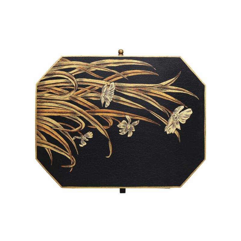 Glasshouse Tole Accent Box by Currey & Company