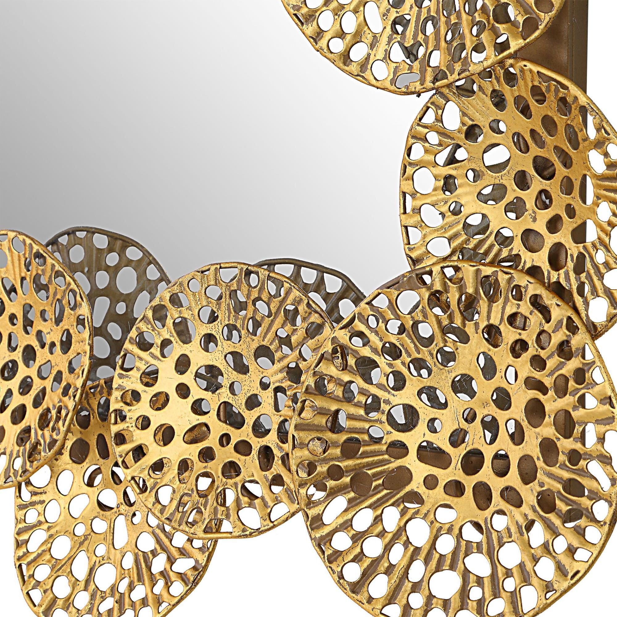 Ripley Mirror, Gold Decorative Mirrors by Uttermost