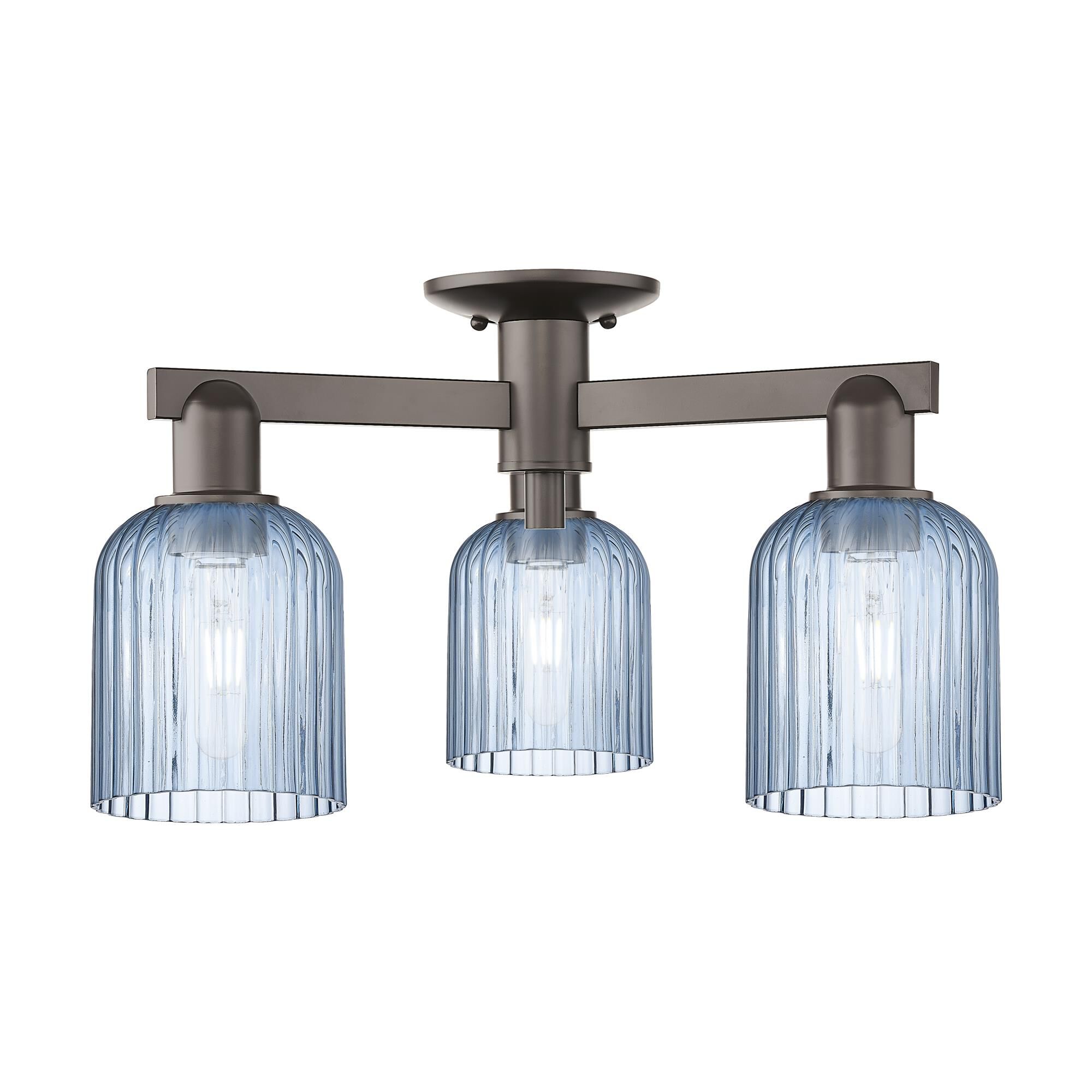 Bruno Marashlian Bridal Veil 23 Inch Semi Flush Mount by Innovations Lighting