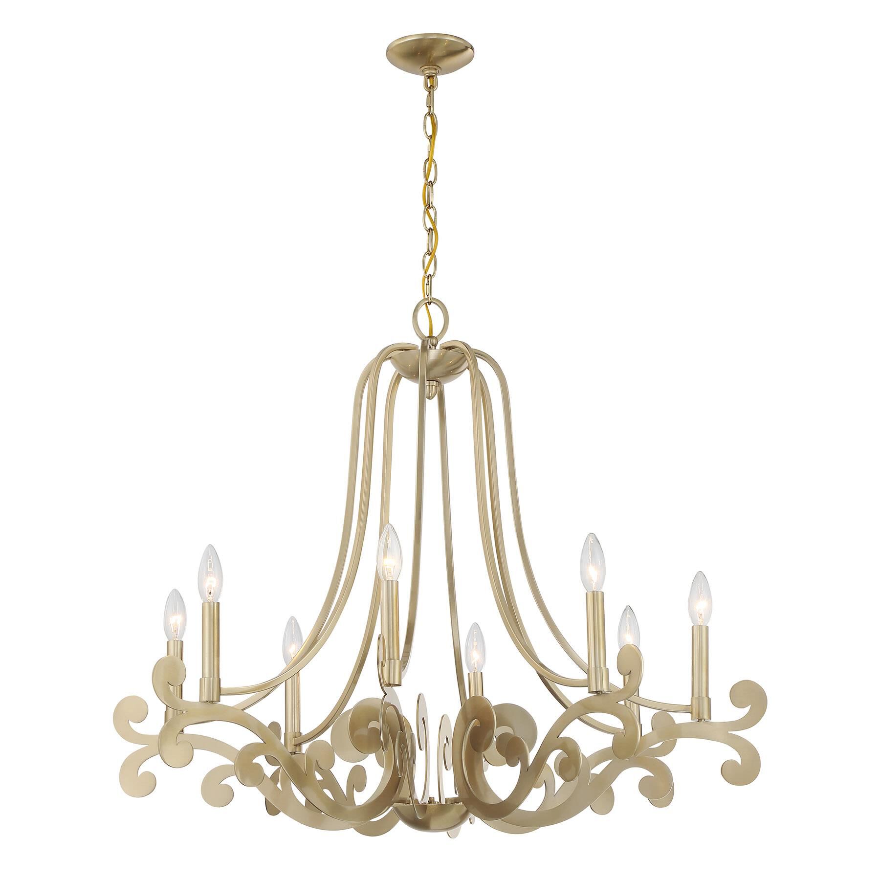Lombard 34 Inch Chandelier by Savoy House