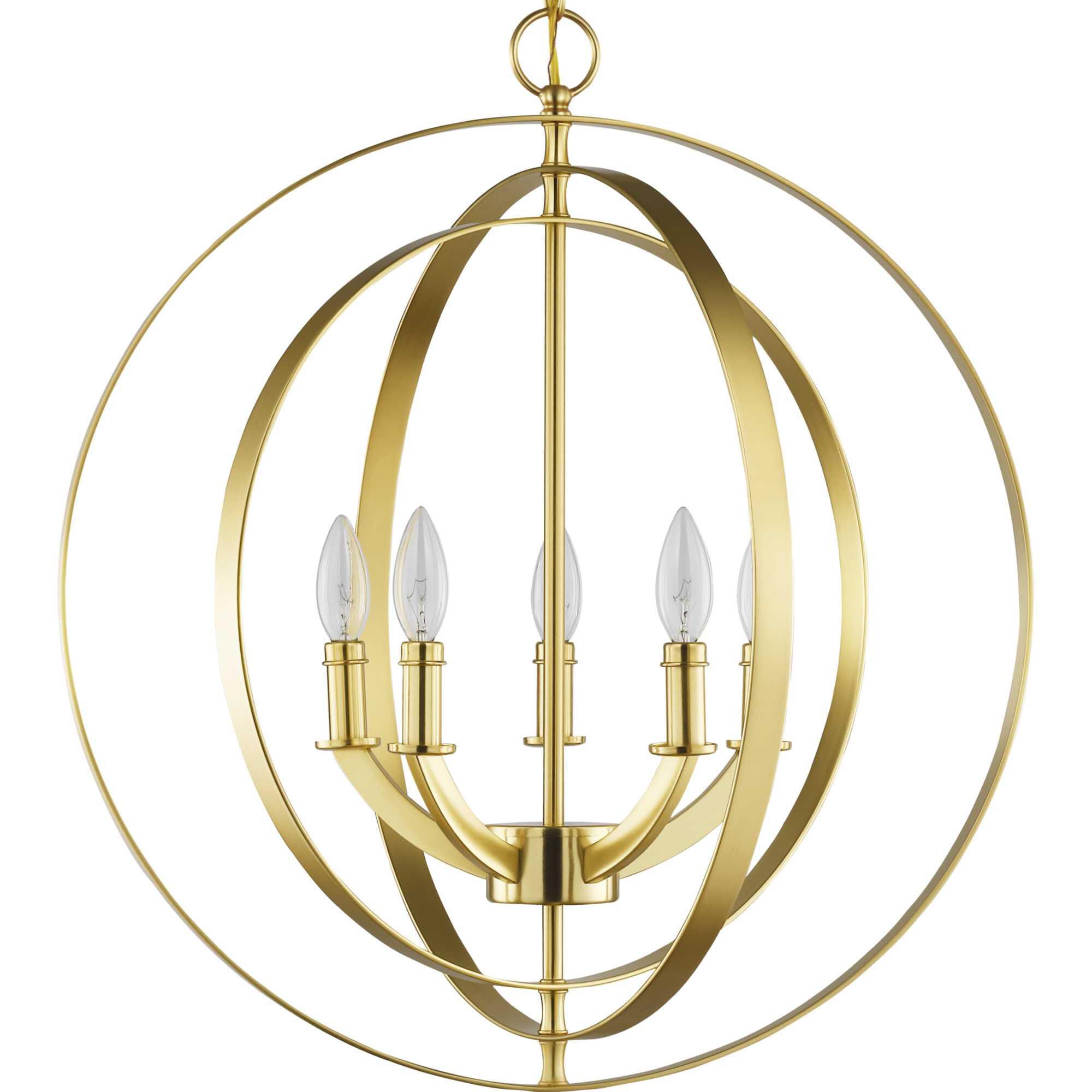 Shown in Satin Brass finish