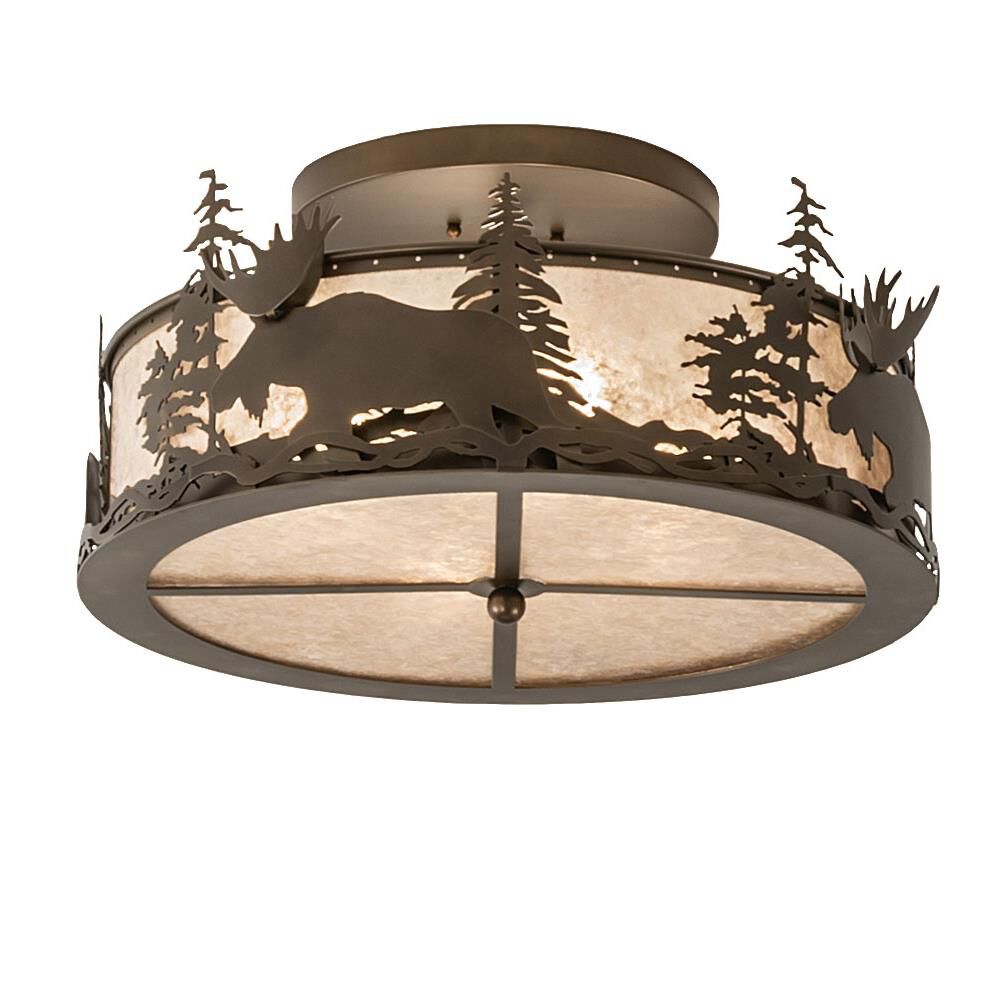 23 Inch 4 Light Flush Mount by Meyda Lighting