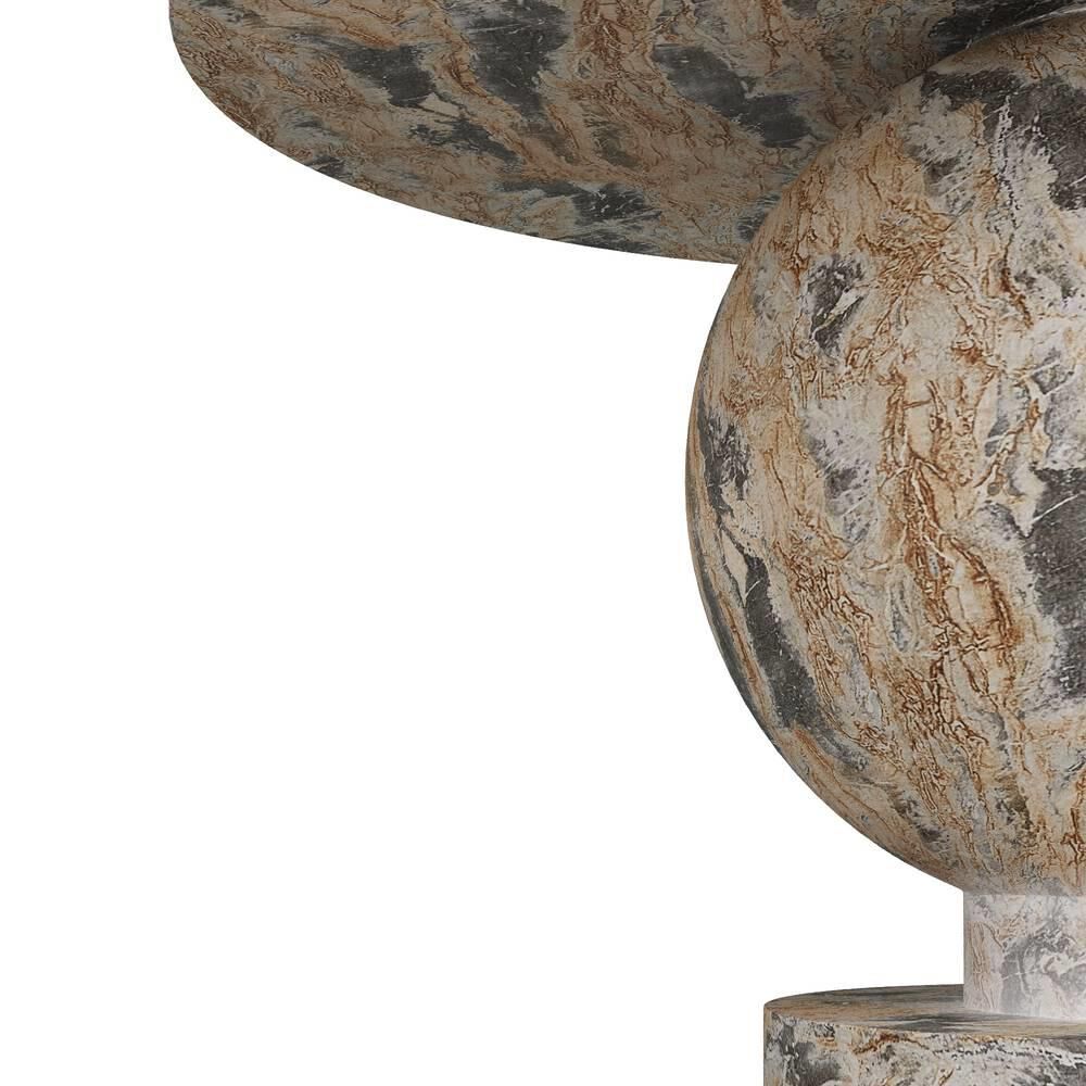 Shown in Sahara Faux Marble finish