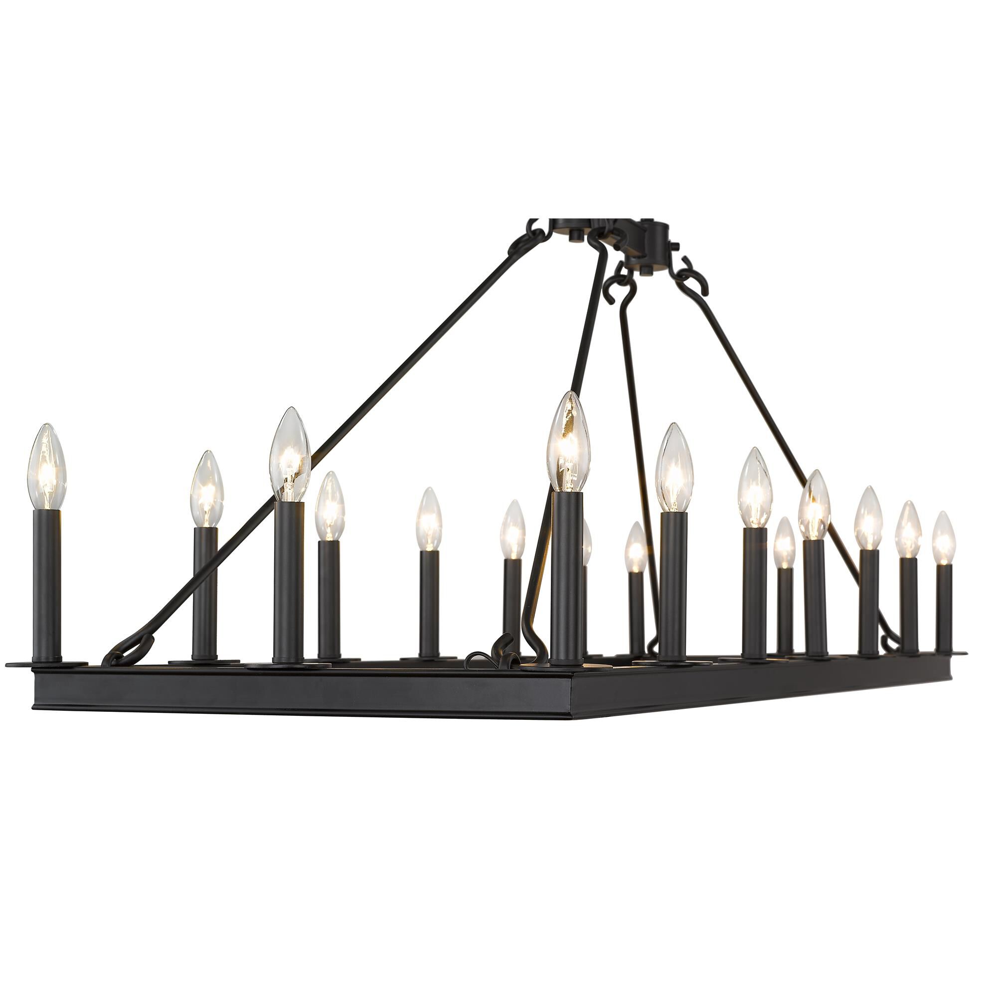 Barclay 56 Inch 16 Light Linear Suspension Light by Z-Lite