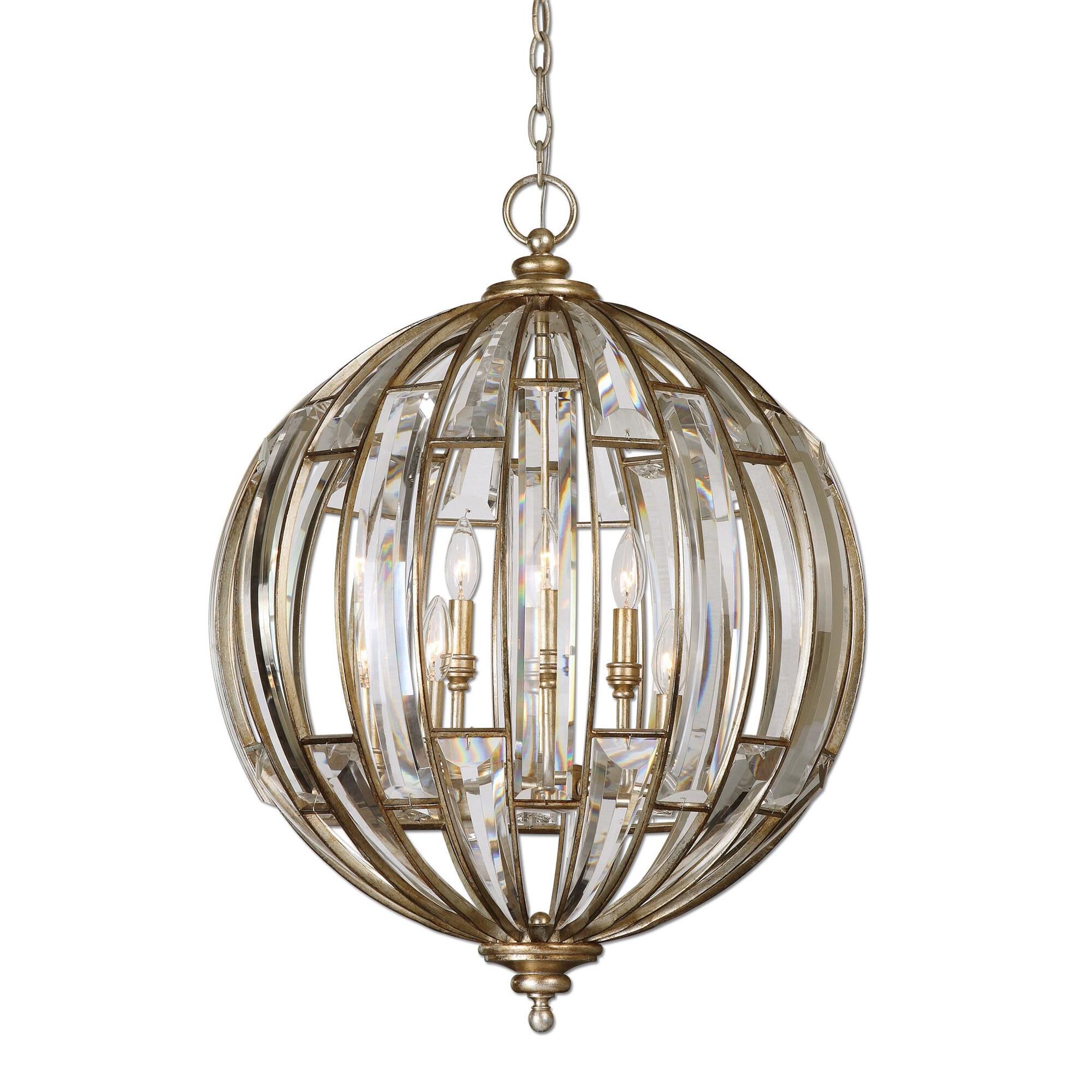 Shown in Burnished Silver finish