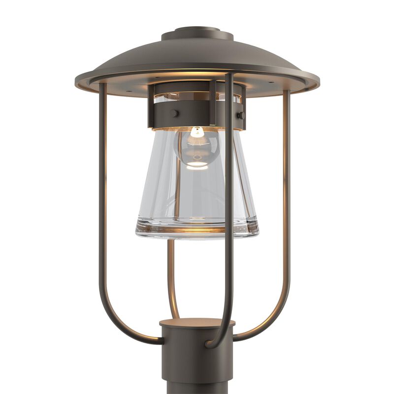 Erlenmeyer 17 Inch Outdoor Post Lamp by Hubbardton Forge