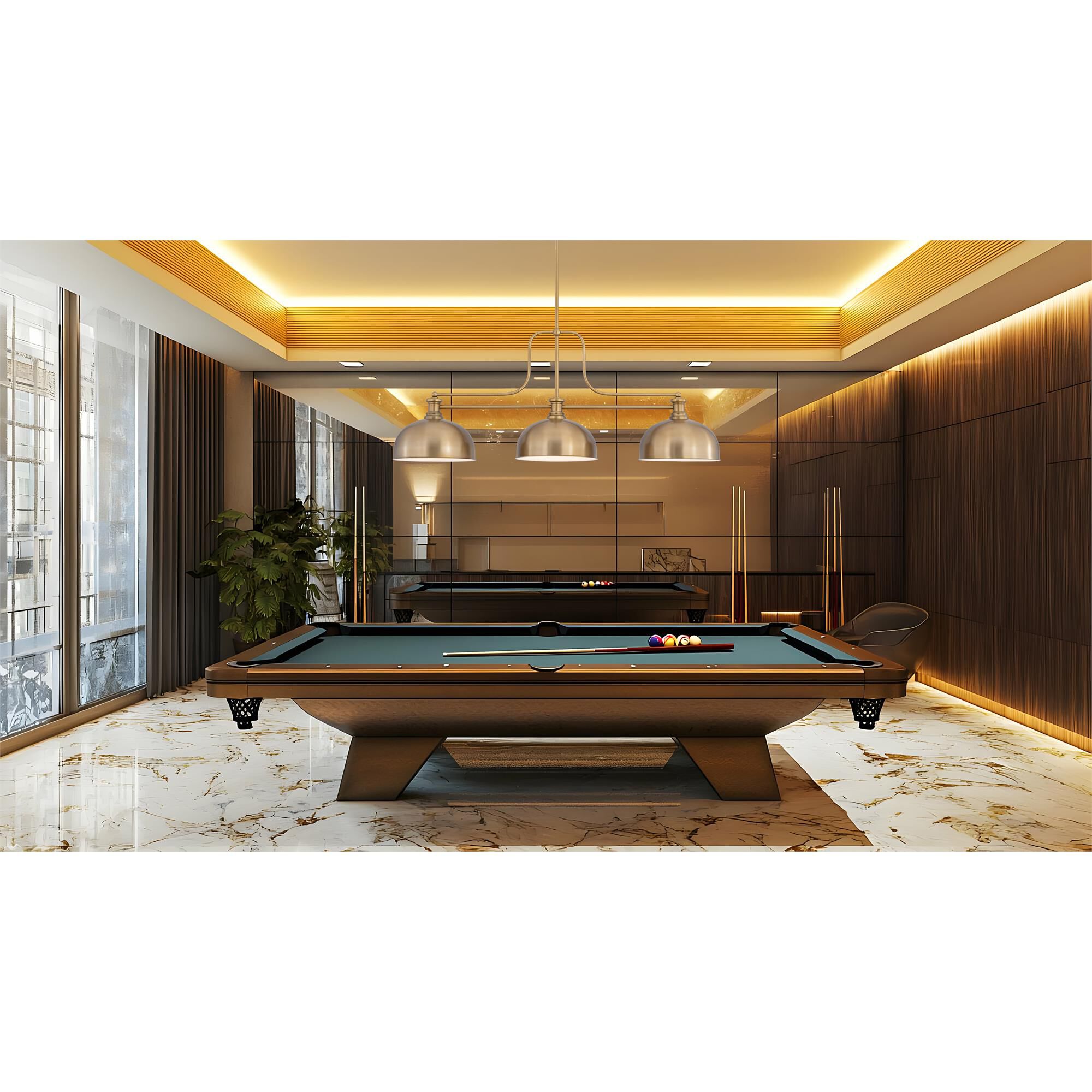 Melange 52 Inch Billiard Light,