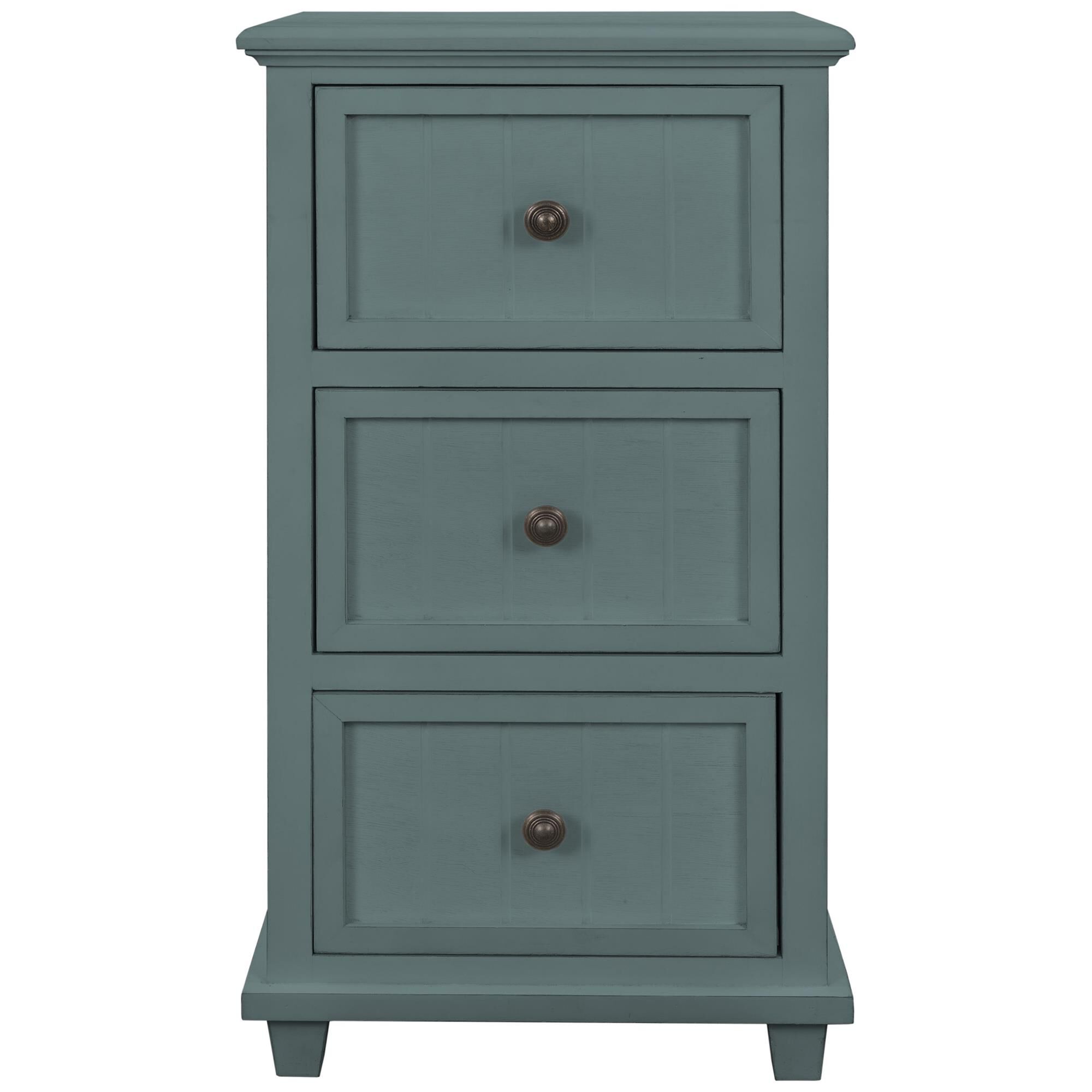 Vintage Gray End Table by Stylecraft