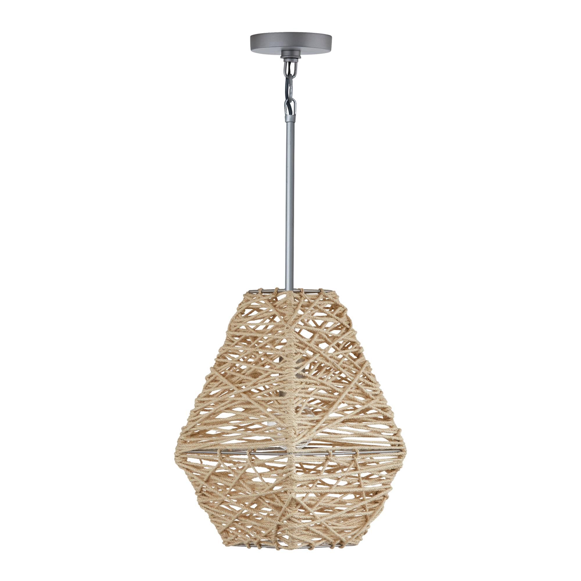 Shown in Natural Jute And Grey finish