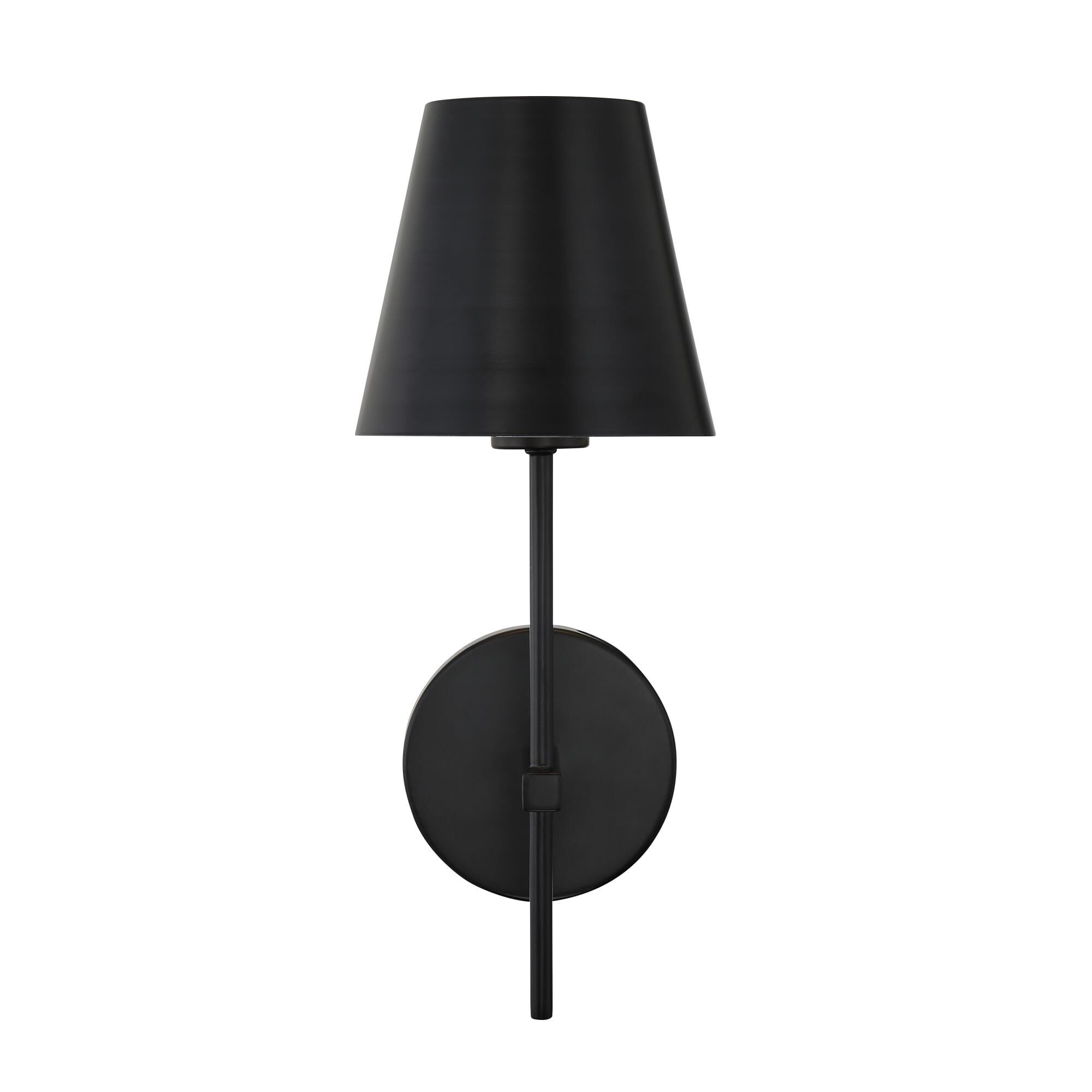 Shown in Matte Black finish and Metal shade