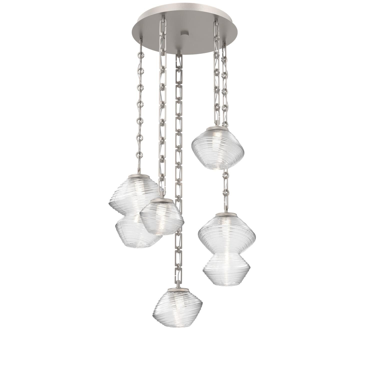 Levi Wilson Mesa 23 Inch Multi Light Pendant by Hammerton Studio