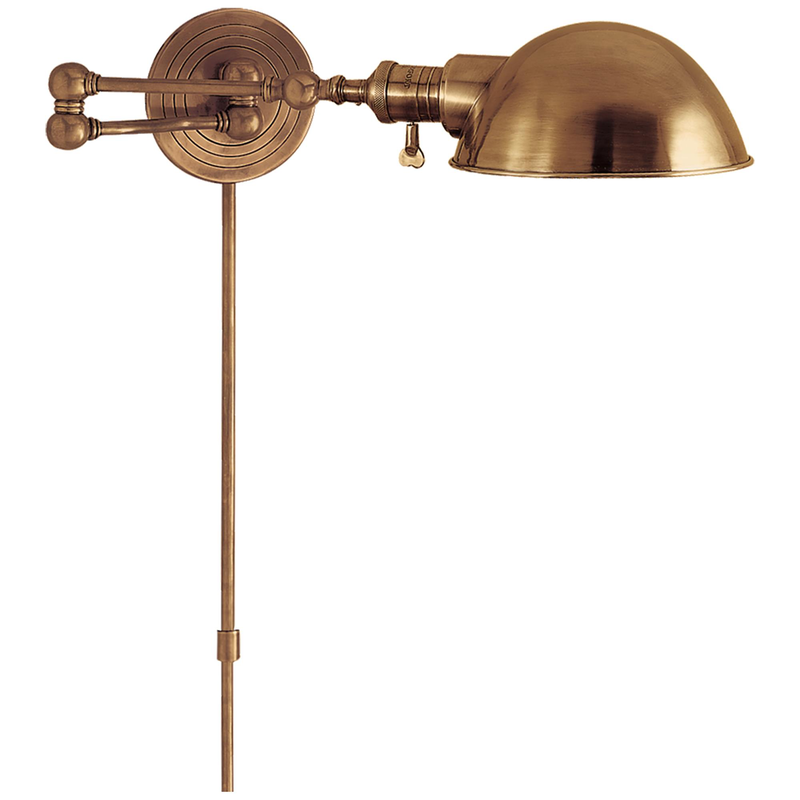 Boston Wall Swing Lamp by Visual Comfort Signature Collection