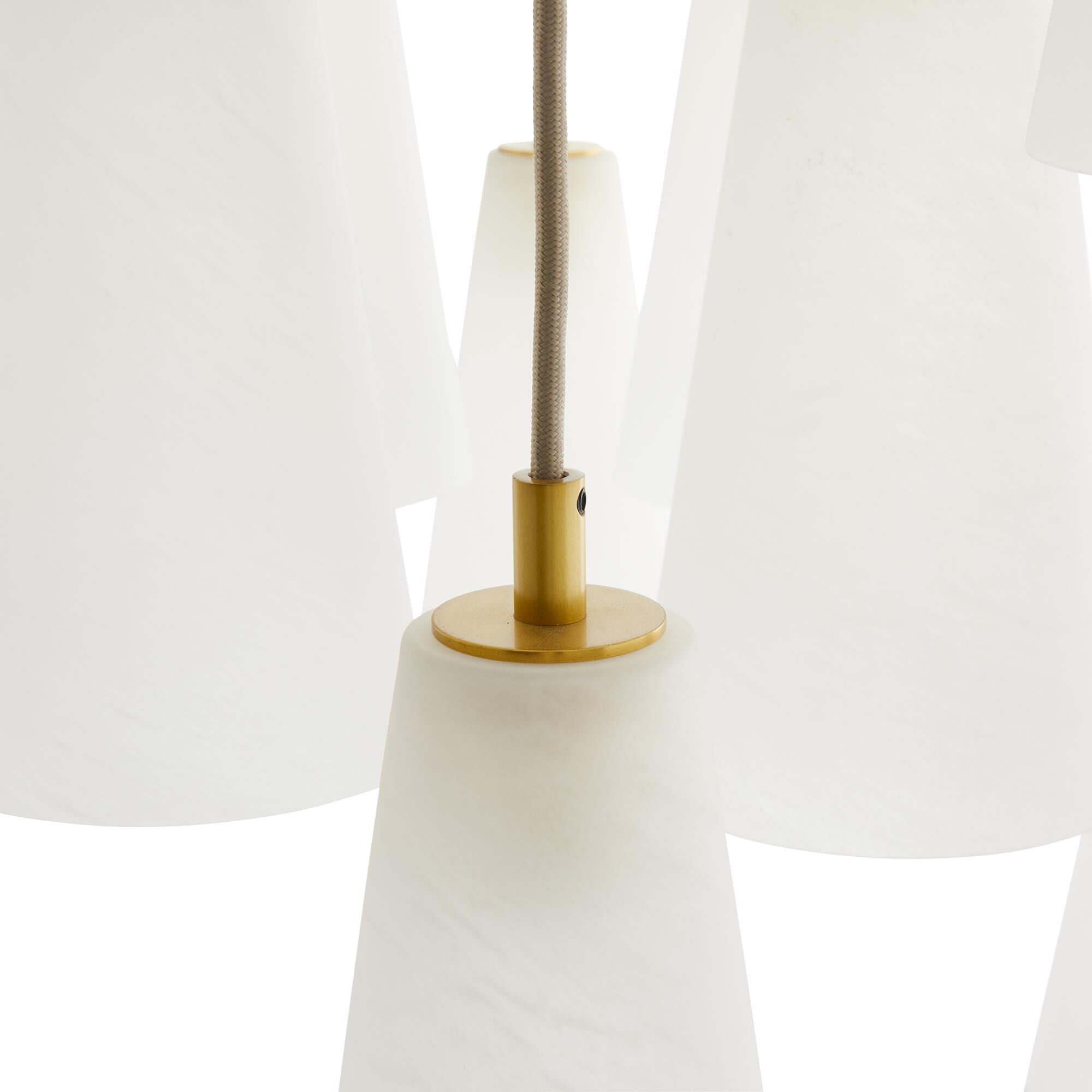 Mika 41 Inch 18 Light Chandelier by Arteriors Home