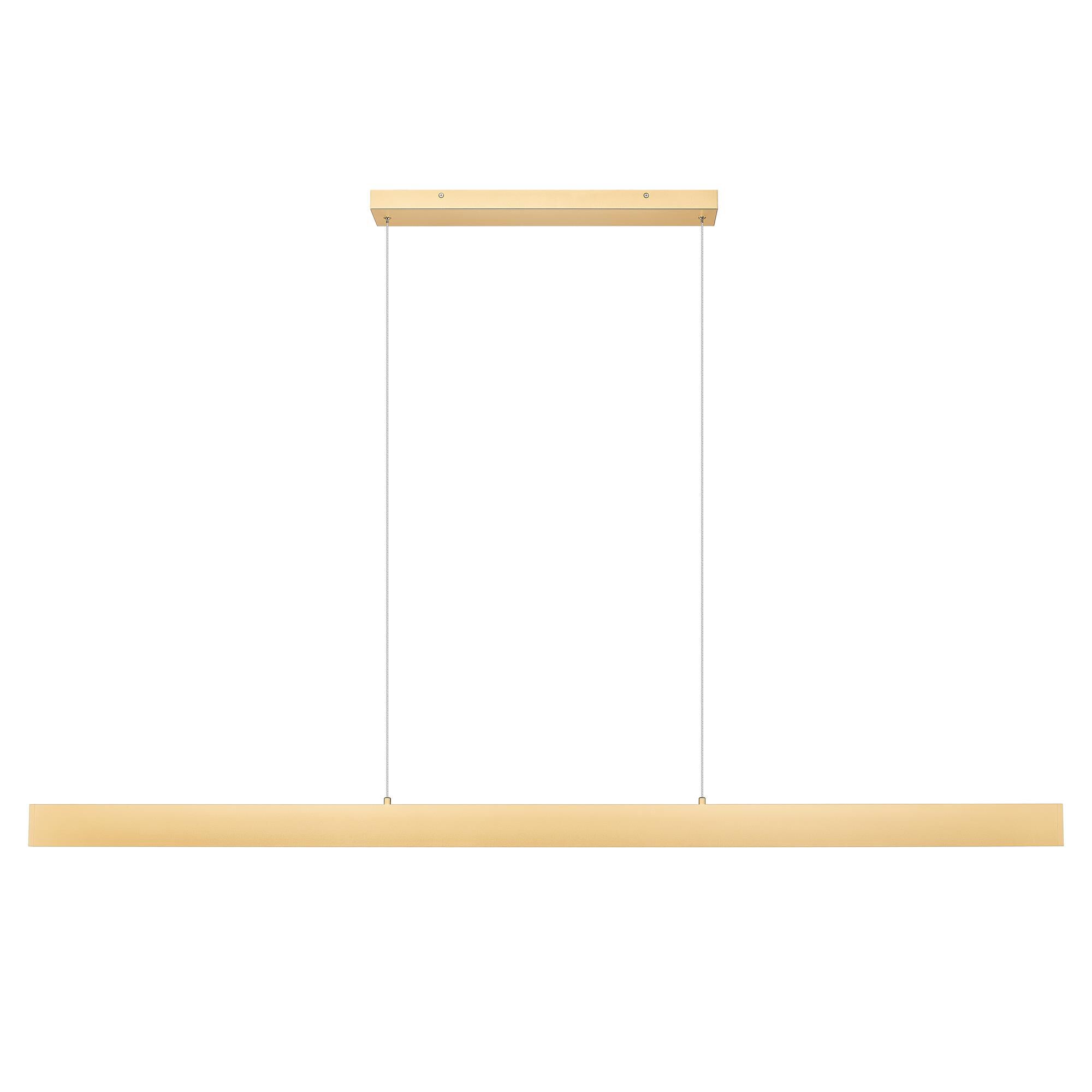 Shown in Gold finish and Frosted glass