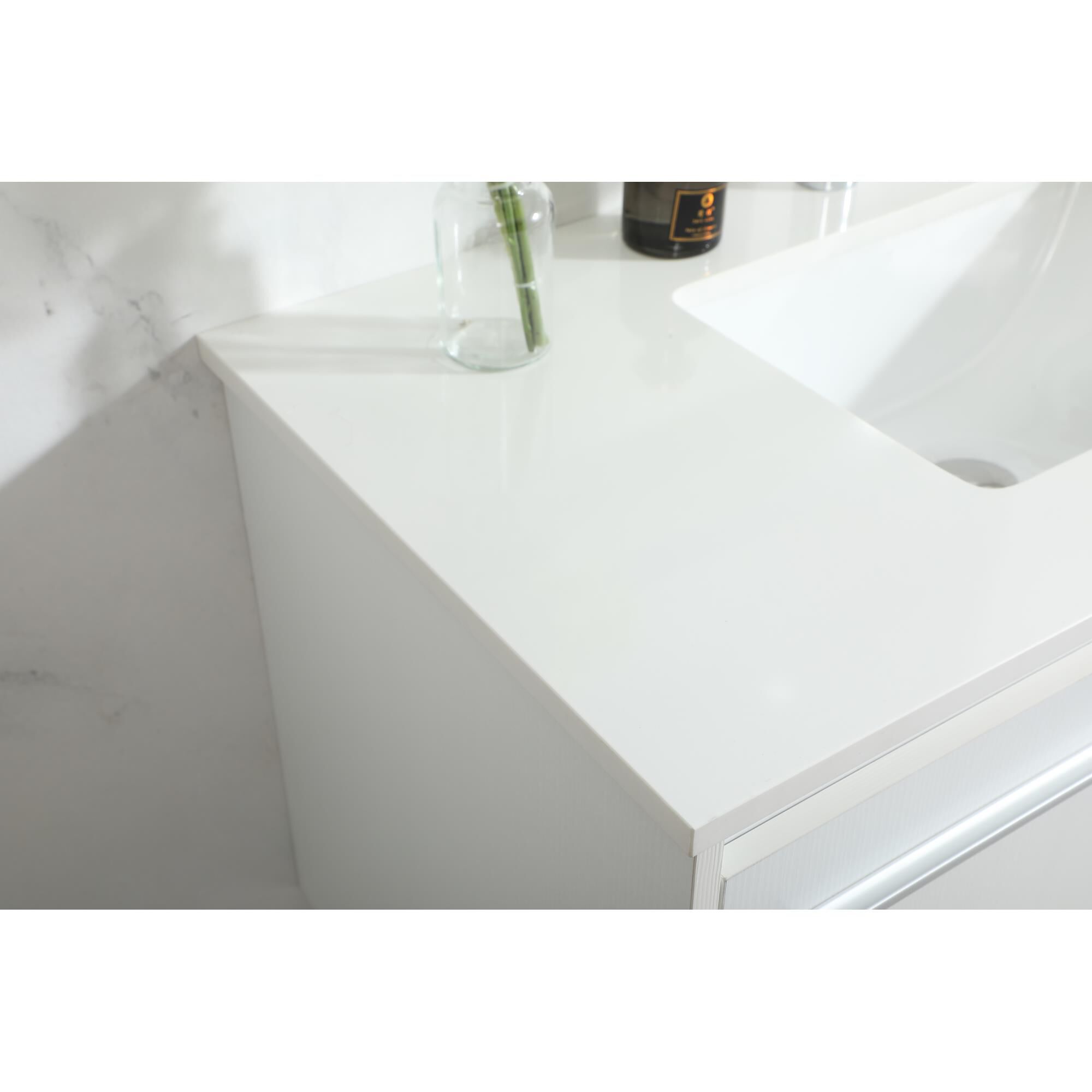 Shown in White finish