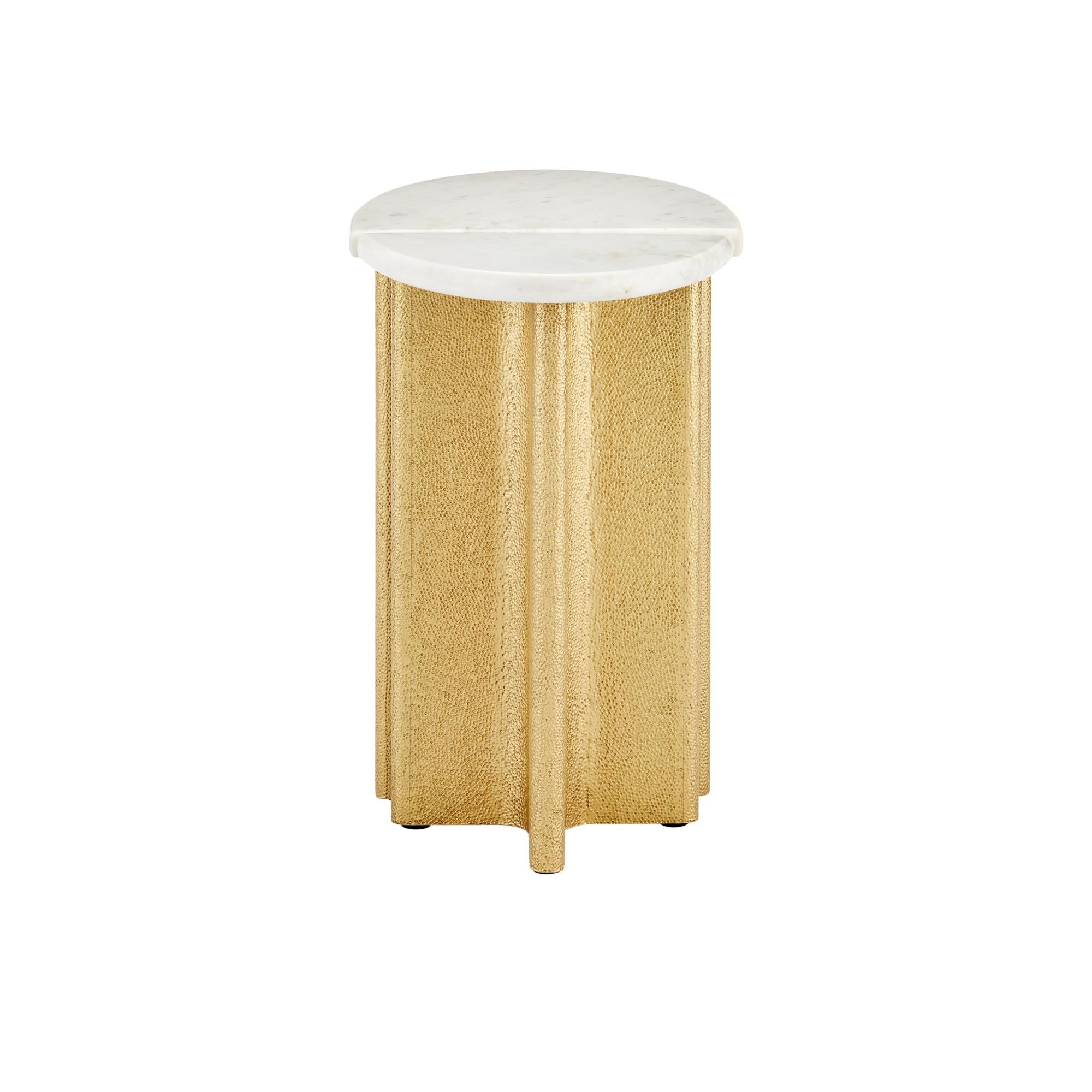 Shown in White and Antique Brass finish